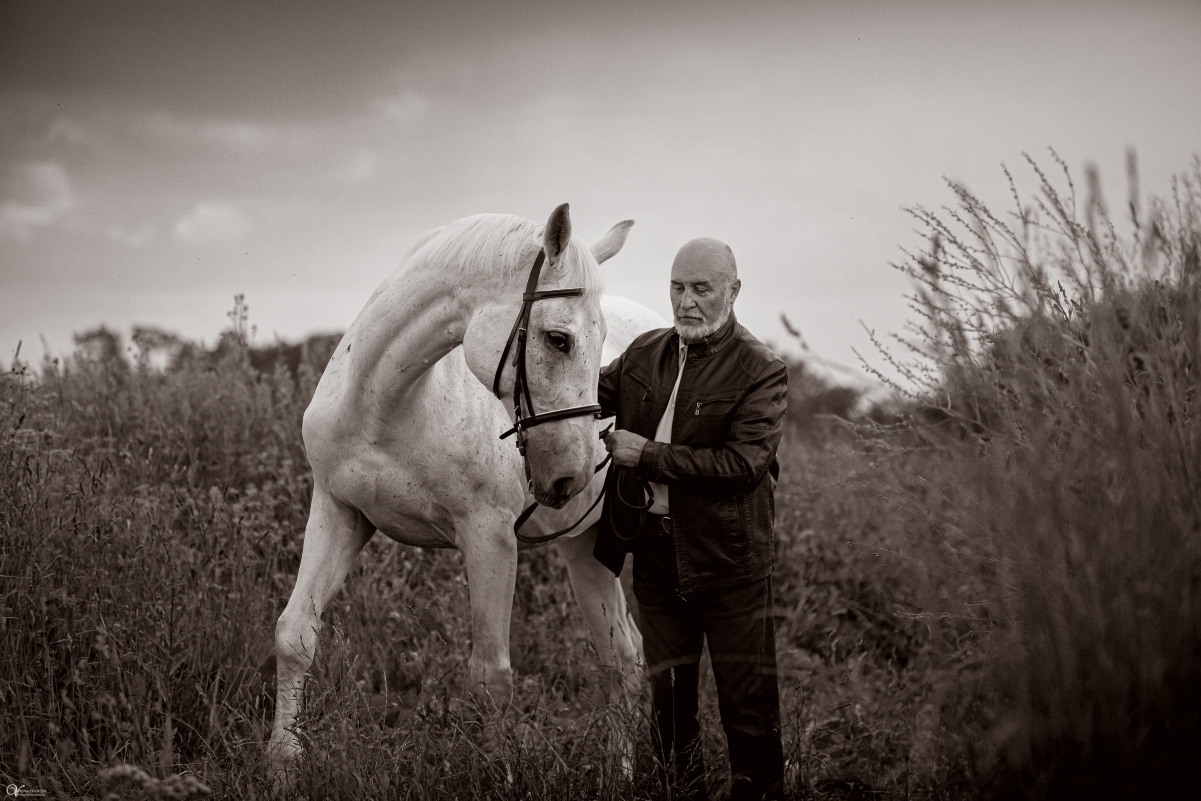 В ливень_Мужской портрет. Фотограф женский и мужской портрет Санкт-Петербург