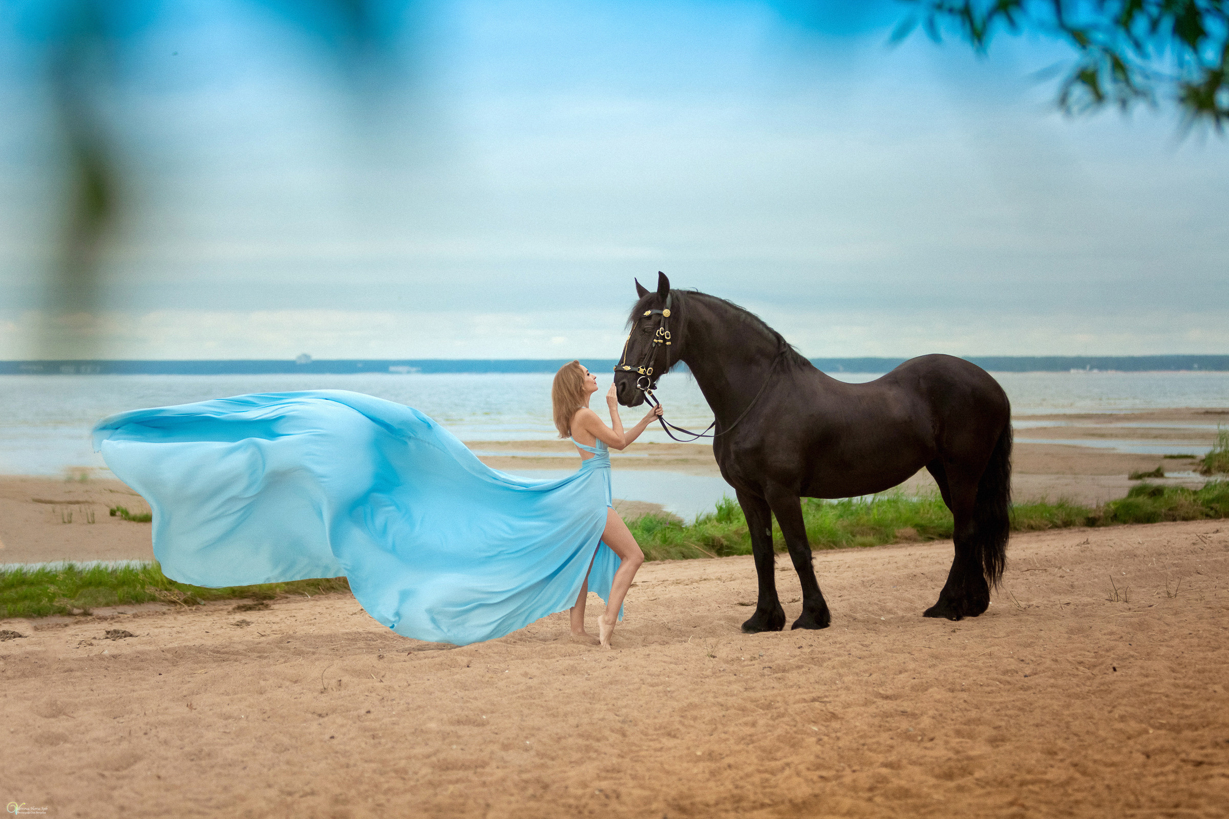 Оля и Фрея_Лунное настроение. Фотограф женский и мужской портрет Санкт-Петербург