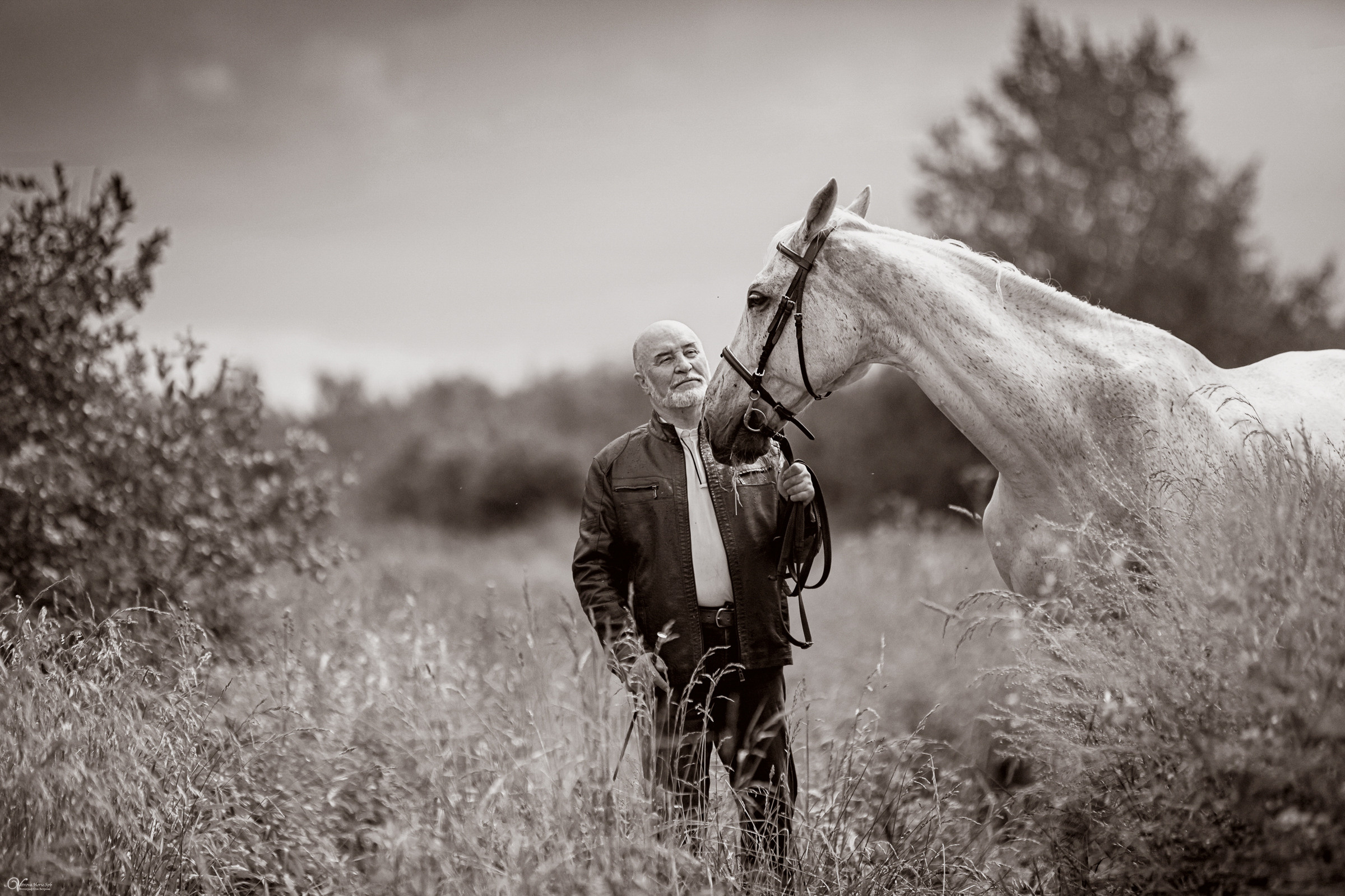 В ливень_Мужской портрет. Фотограф женский и мужской портрет Санкт-Петербург