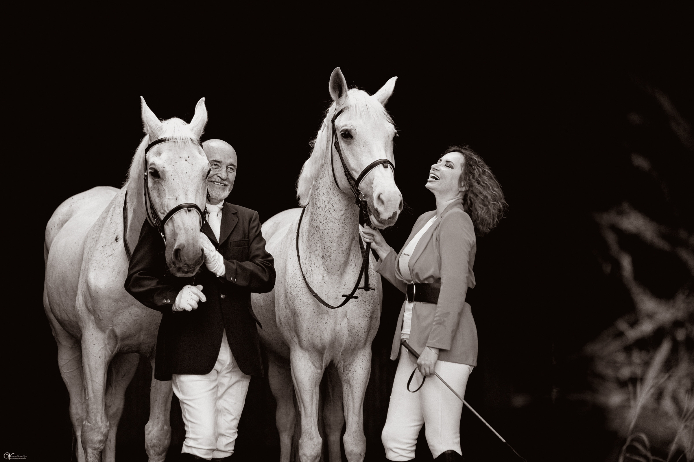 Портрет конника с одной лошадью. Фотограф женский и мужской портрет Санкт-Петербург