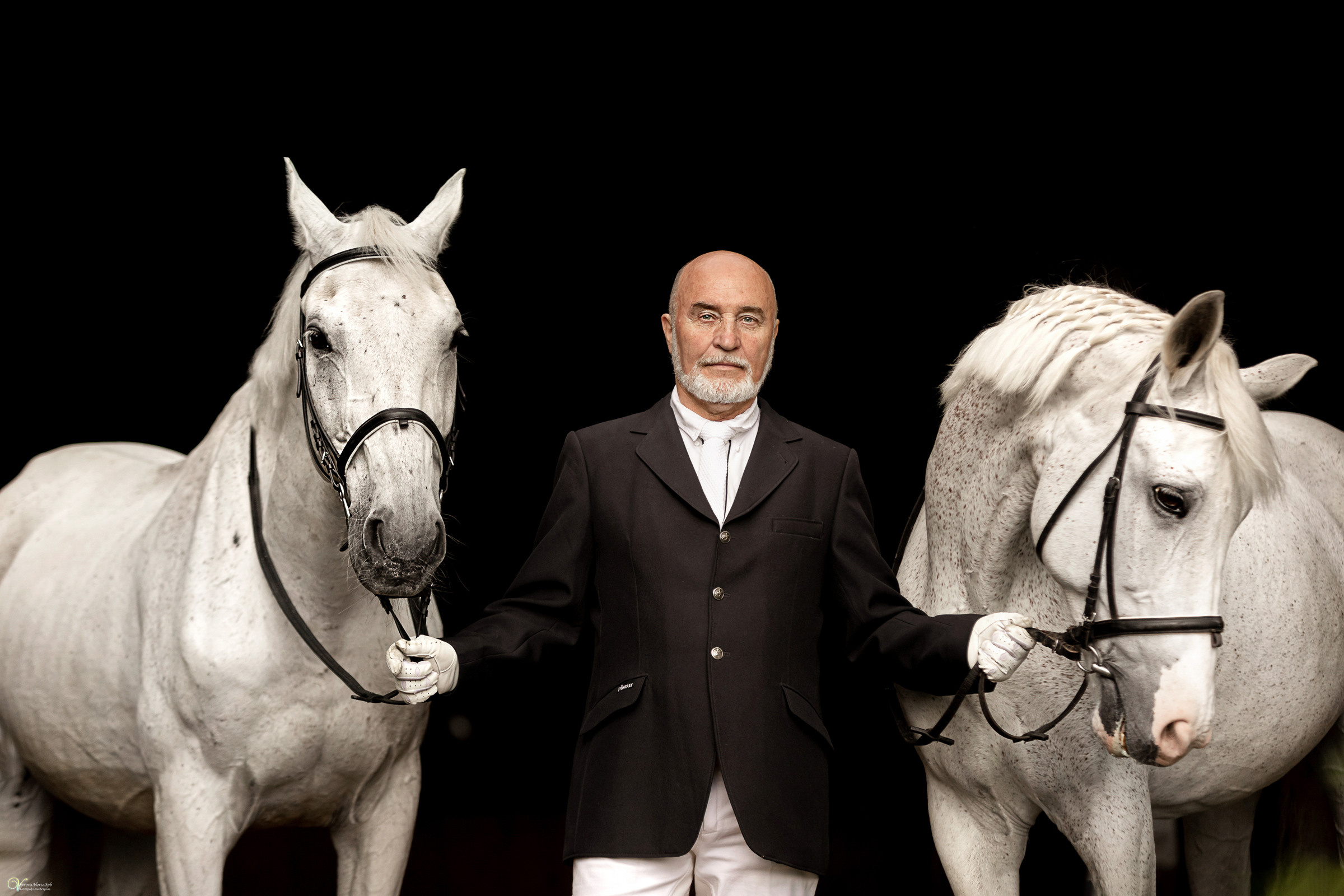 Портрет конника с одной лошадью. Фотограф женский и мужской портрет Санкт-Петербург