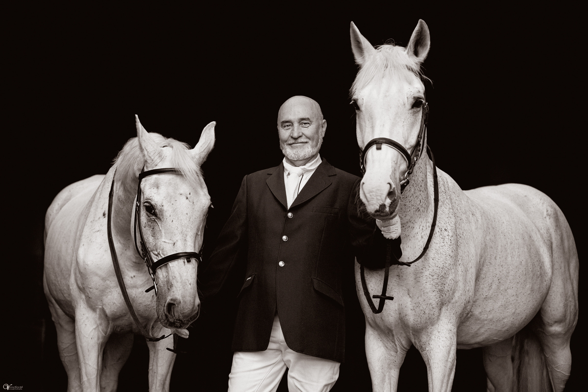 Портрет конника с одной лошадью. Фотограф женский и мужской портрет Санкт-Петербург