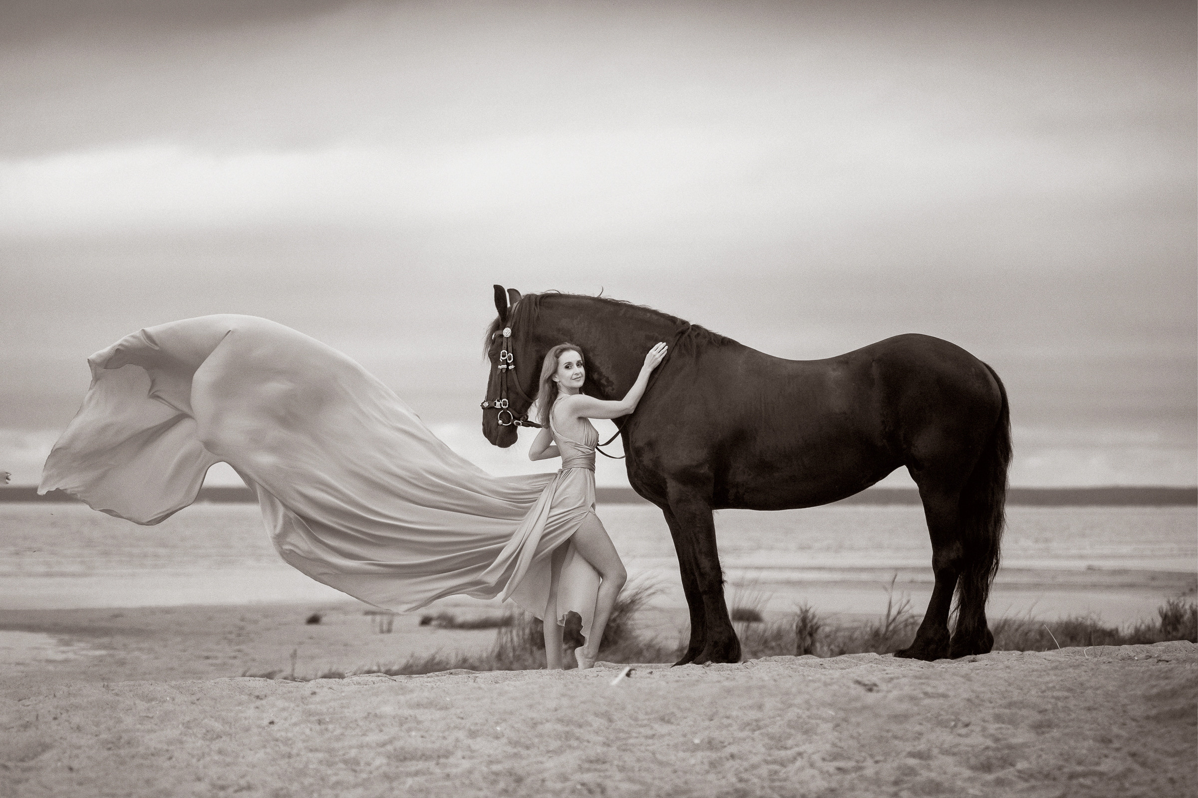 Оля и Фрея_Лунное настроение. Фотограф женский и мужской портрет Санкт-Петербург
