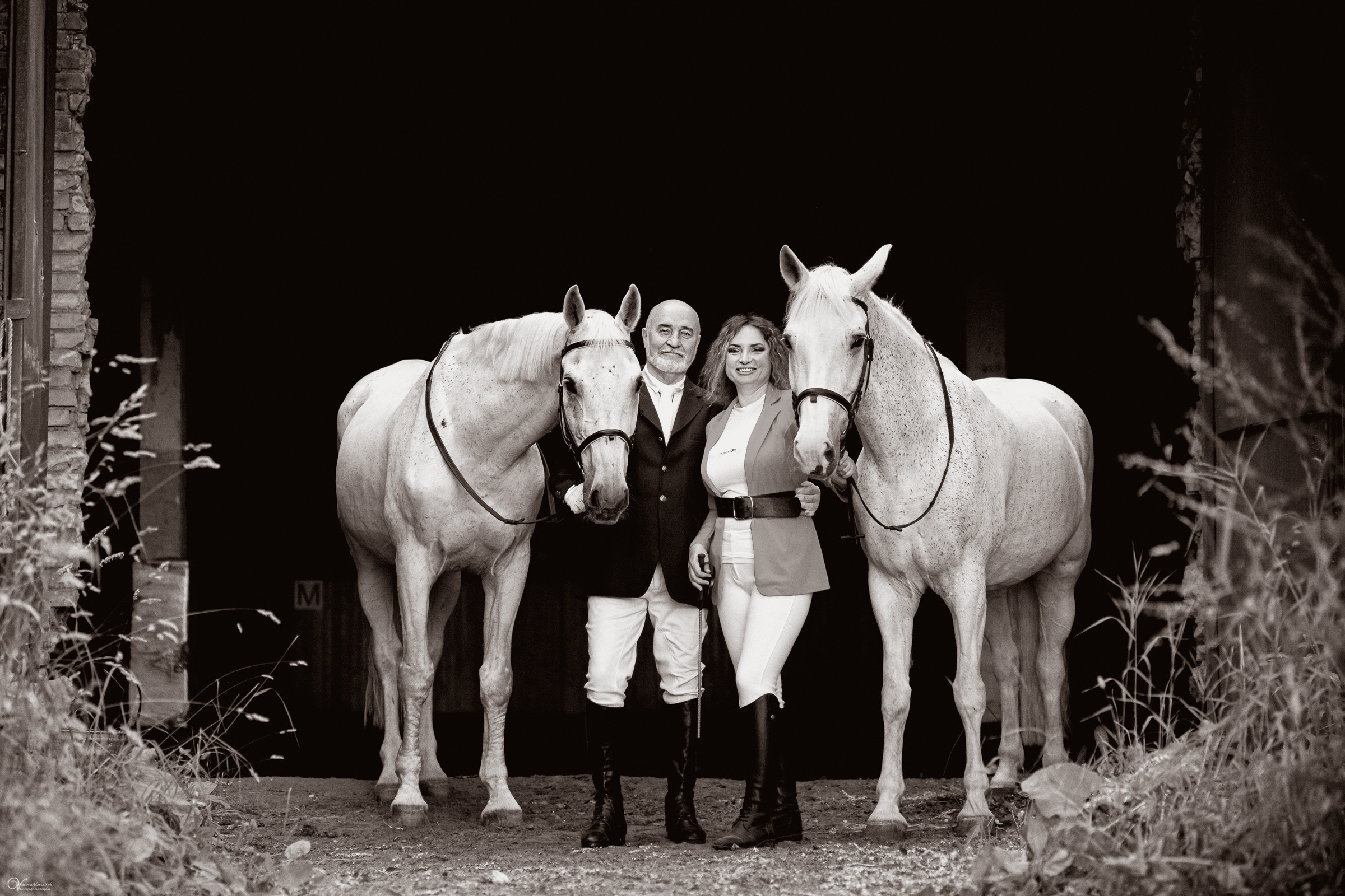 Портрет конника с одной лошадью. Фотограф женский и мужской портрет Санкт-Петербург