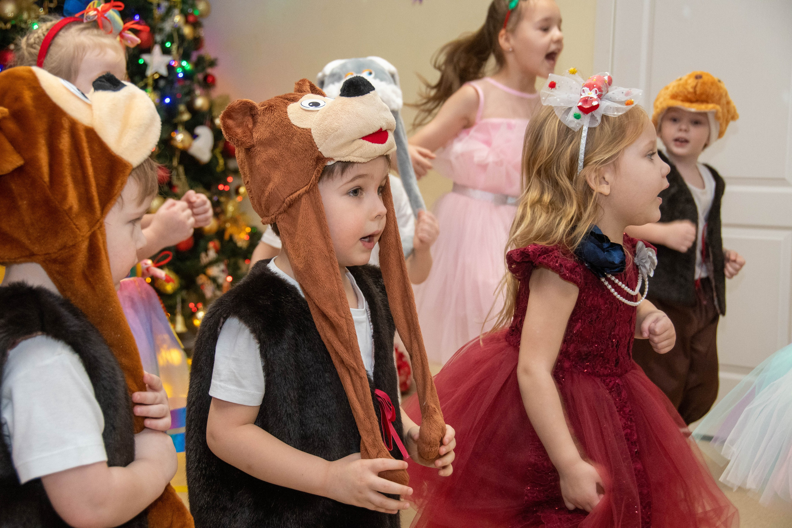 2023 Новый год. Акварель, Первомайка. Репортажный и детский фотограф в Новосибирске