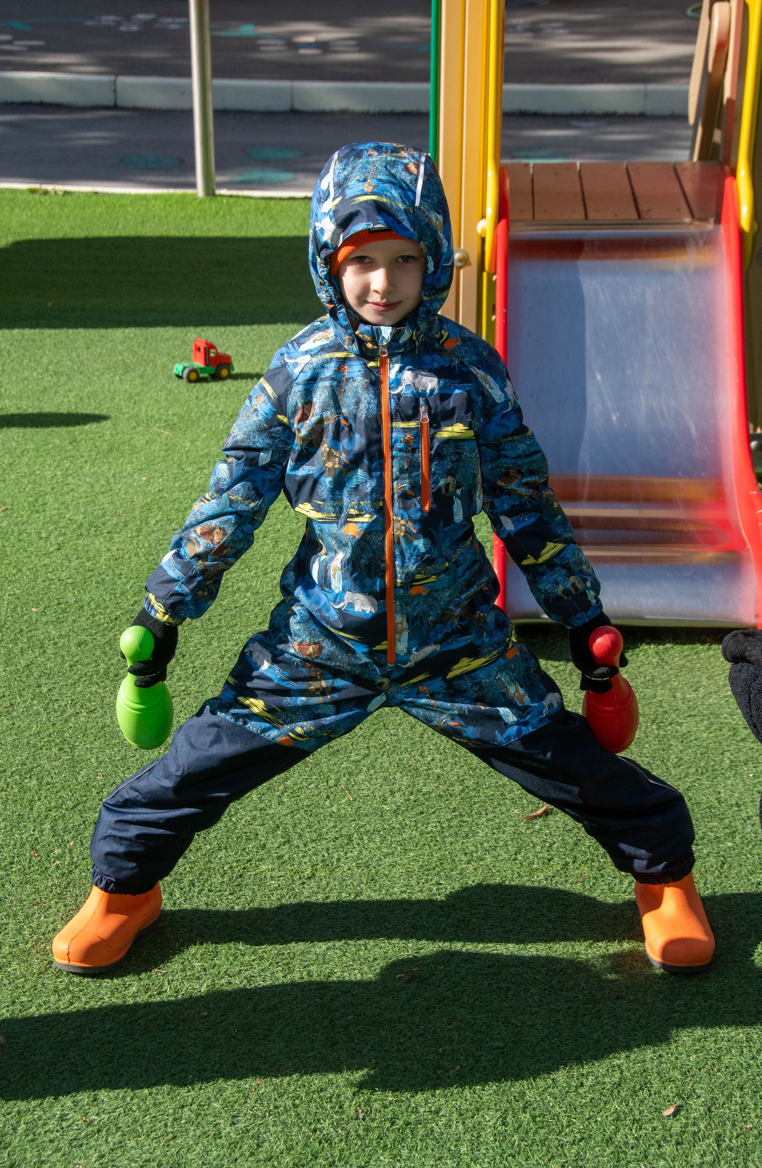 2023 г. День дошкольного работника и прогулка. Репортажный и детский фотограф в Новосибирске