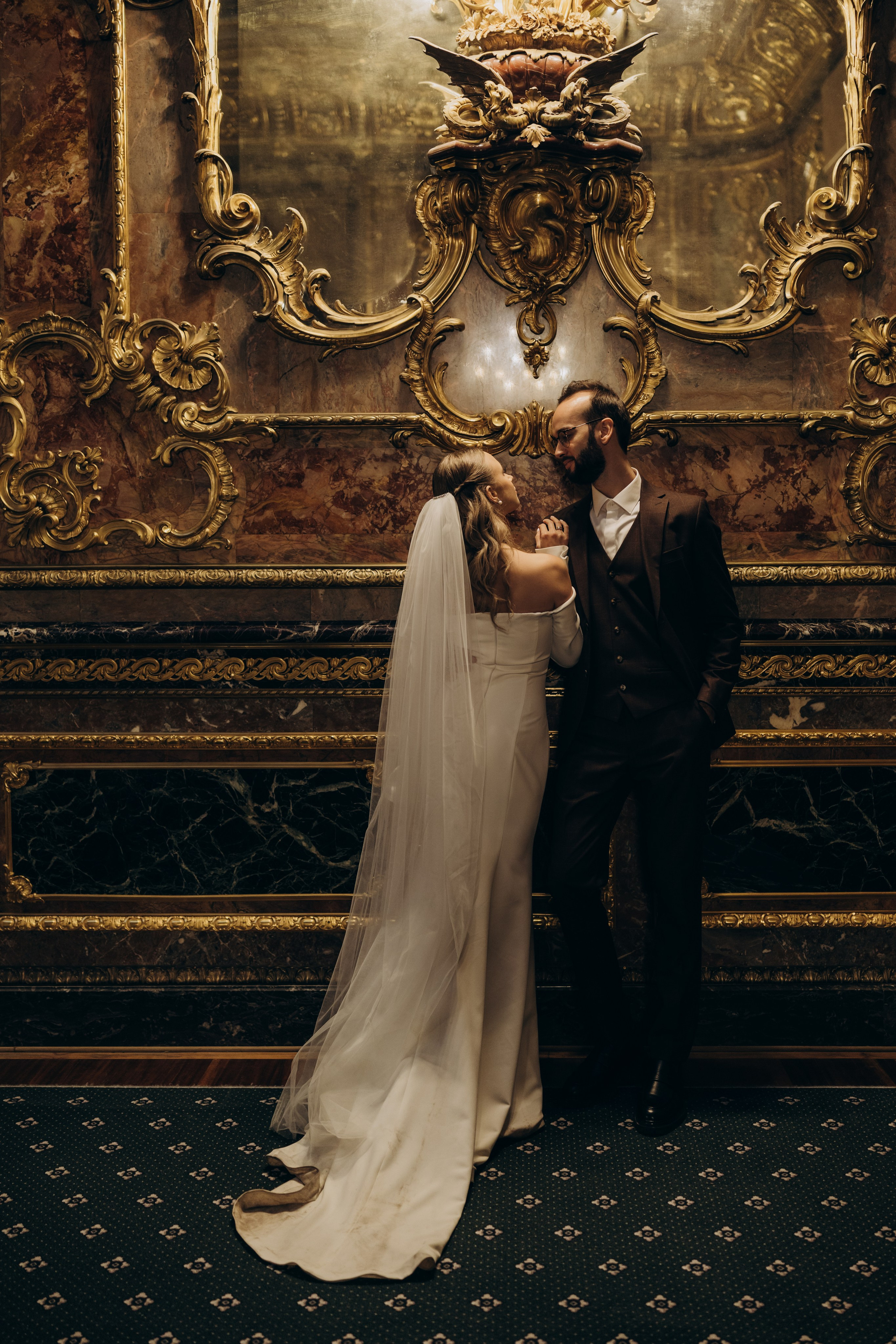 Юра и Полина | 2-й дворец и Половцова. Свадебный и love story фотограф в Санкт-Петербурге