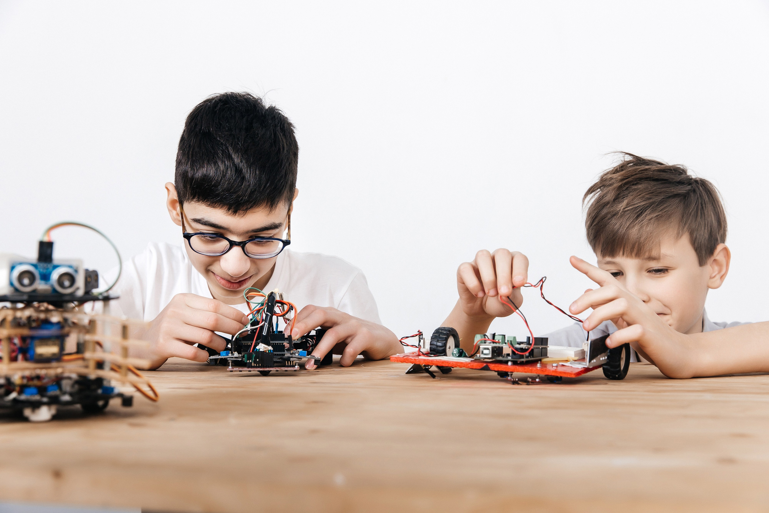 Школа роботехники. Фотограф Елена Краснопевцева