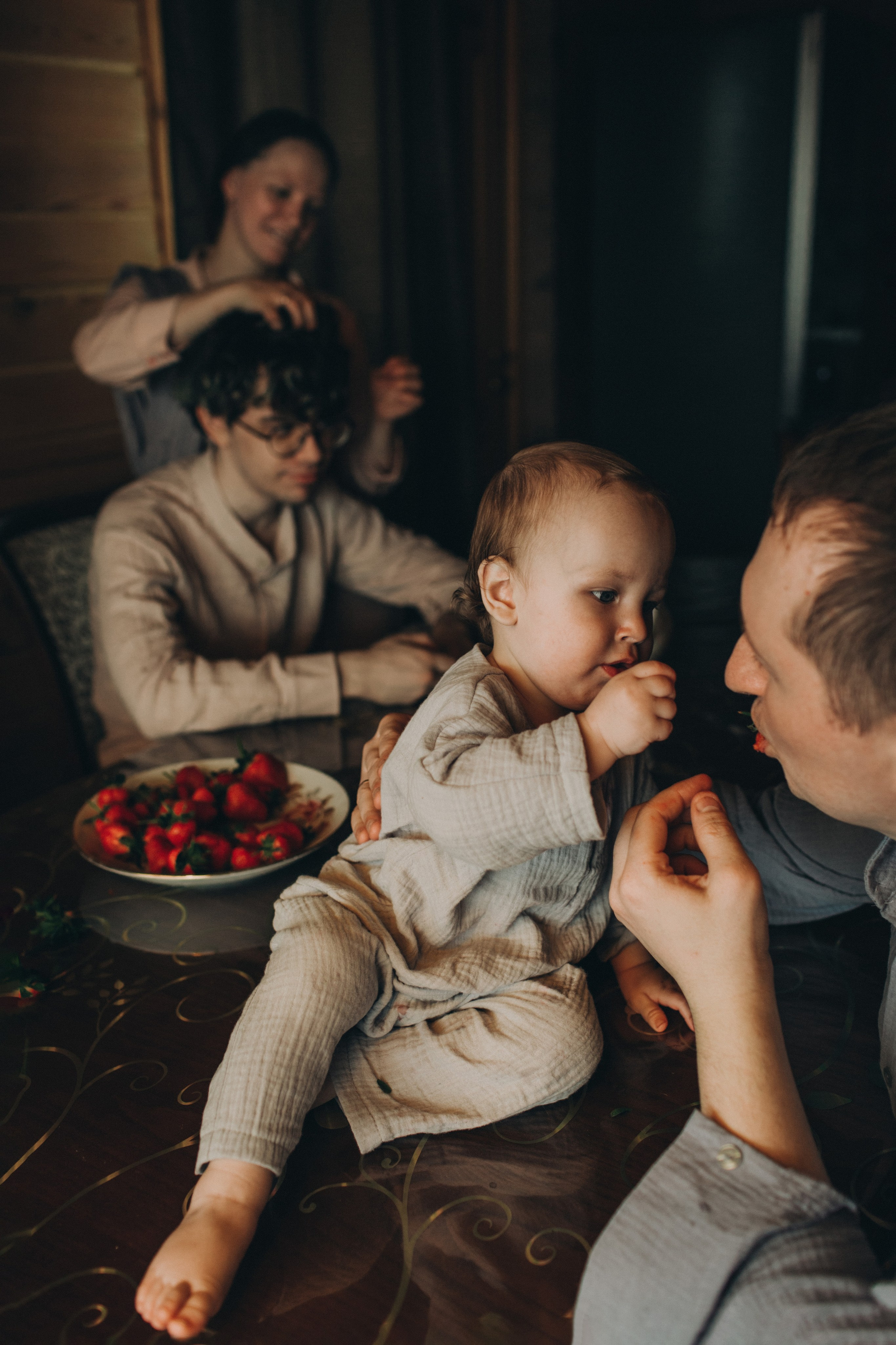 Дима, Леша, Ирина, Роман. Семейный фотограф Томск