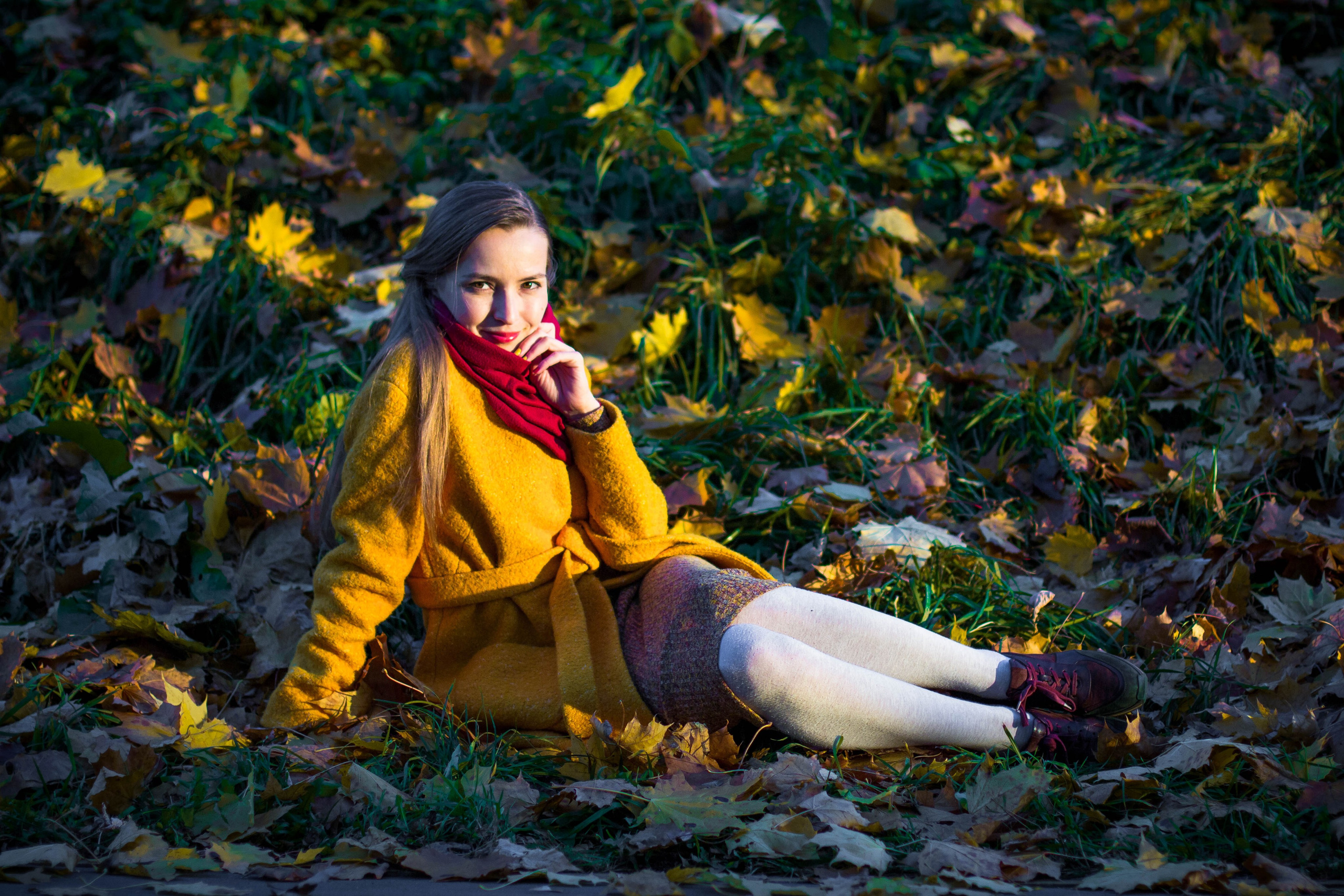 Прогулка осень Ховрино. Фотограф Москва Дылыкова Долгар