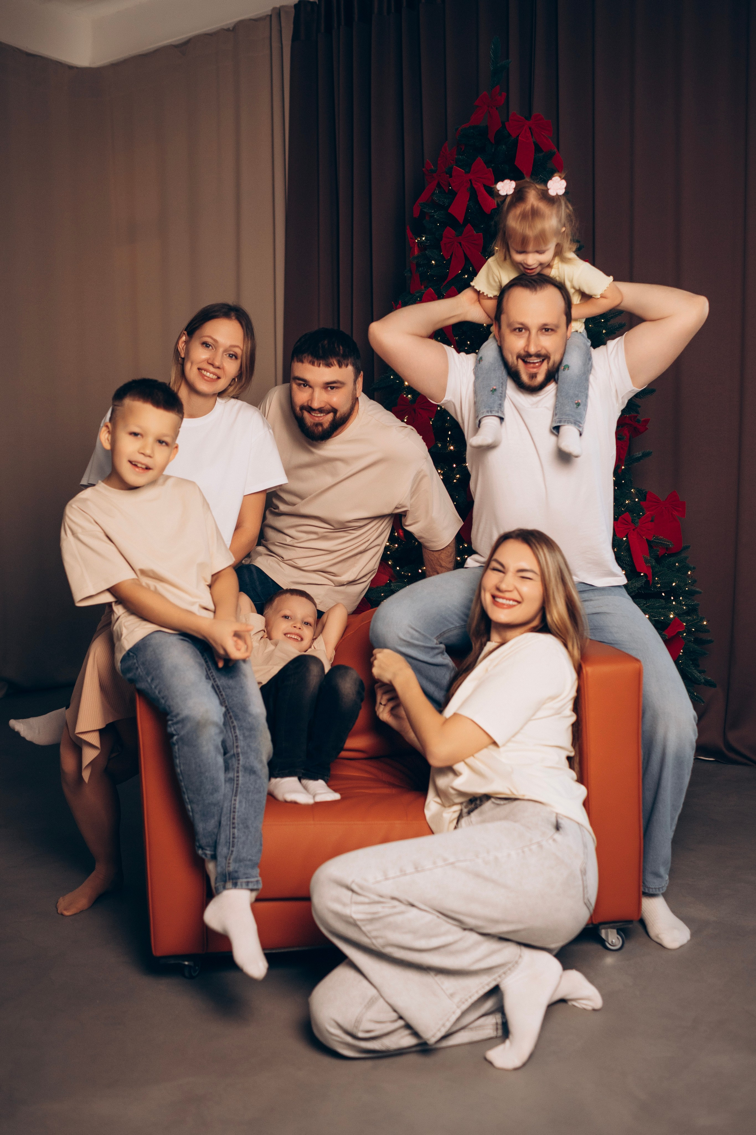 Новогодняя история. Семейная съемка — это красивый способ признаться своей семье в любви