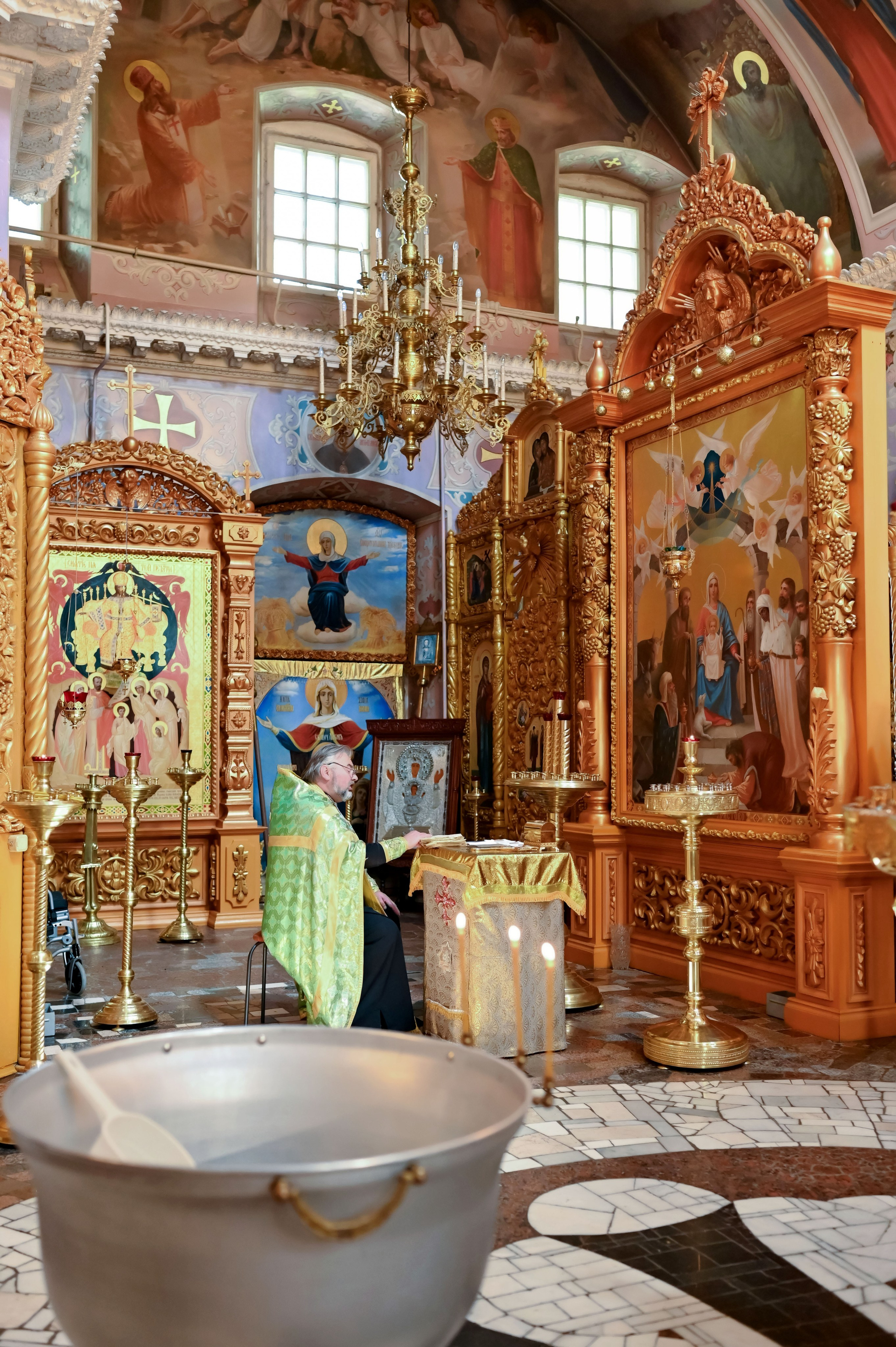 Крещение мл. Фотинии. Семейный фотограф в г. Воскресенск Наталия Молева