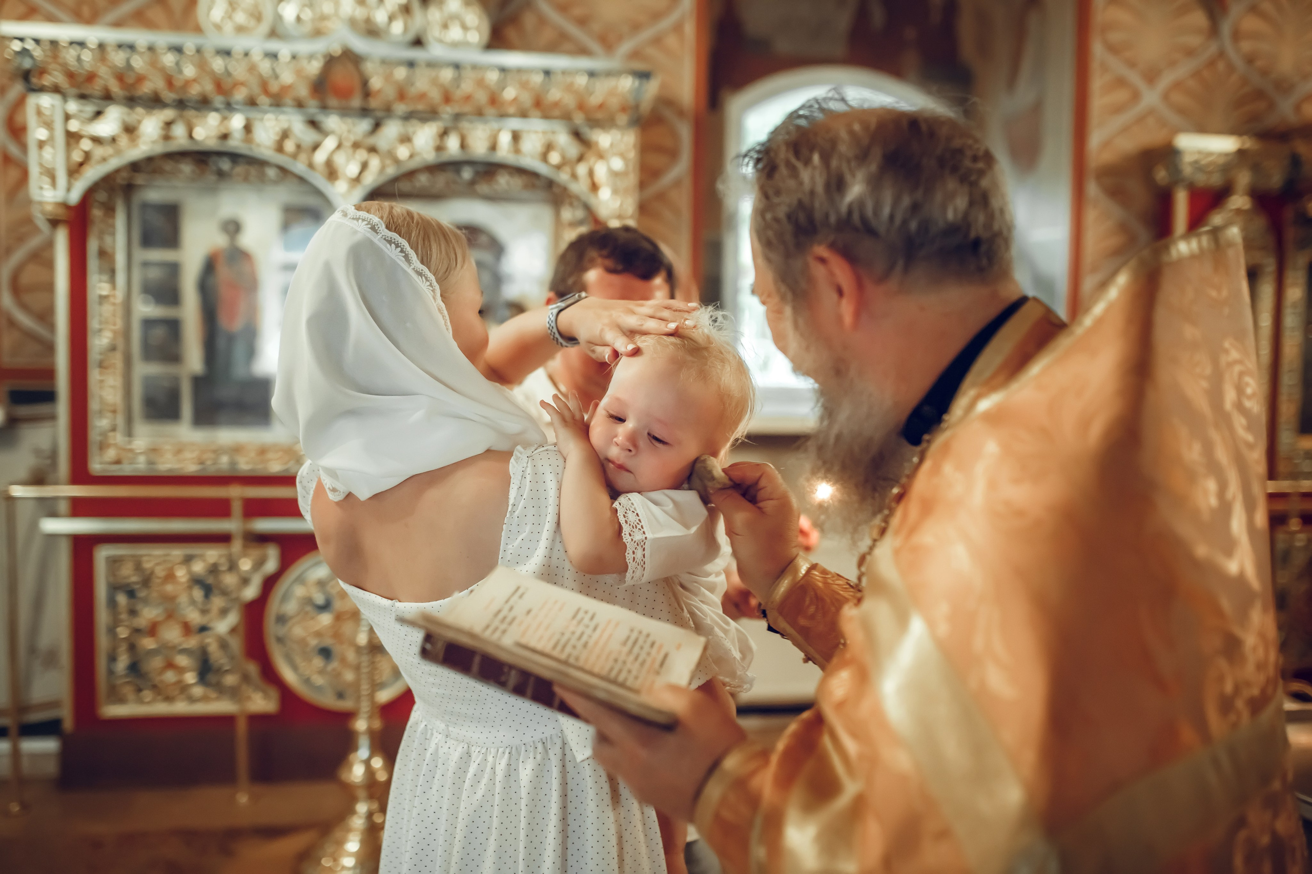 Крещение Яны. Фотограф на Крещение, семейный фотограф в Москве