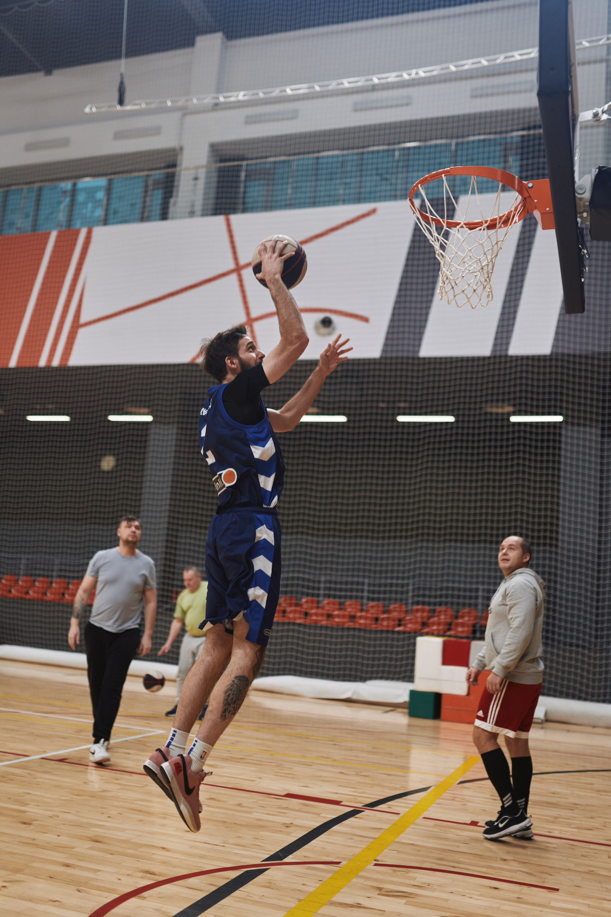 Новогодний баскетбол 2025. Детская лига. Евгений Бреча. Коммерческий и бэкстейдж фотограф в Москве