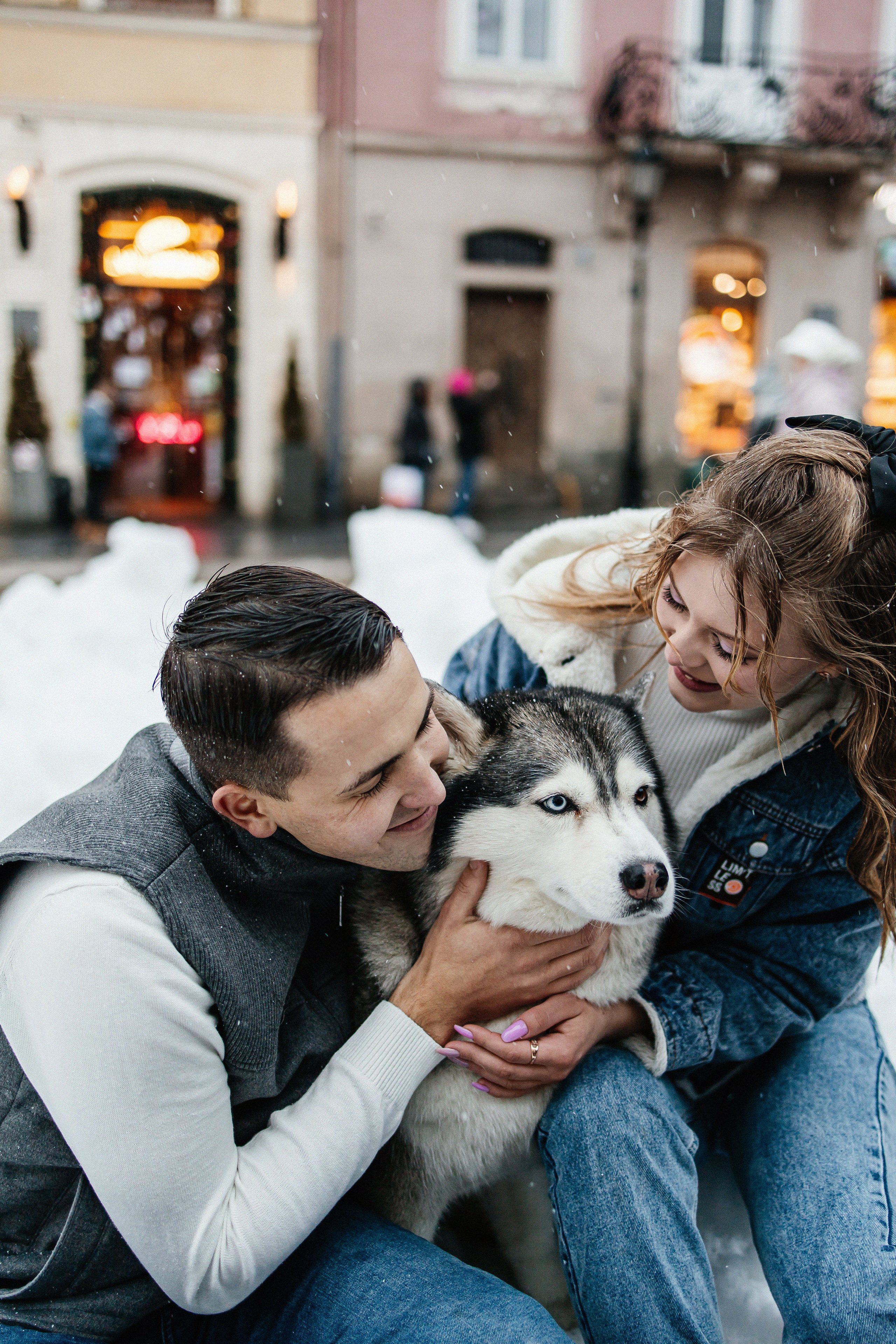 На катке во Львове. Свадебный и портретный фотограф Минск Евсович Инна