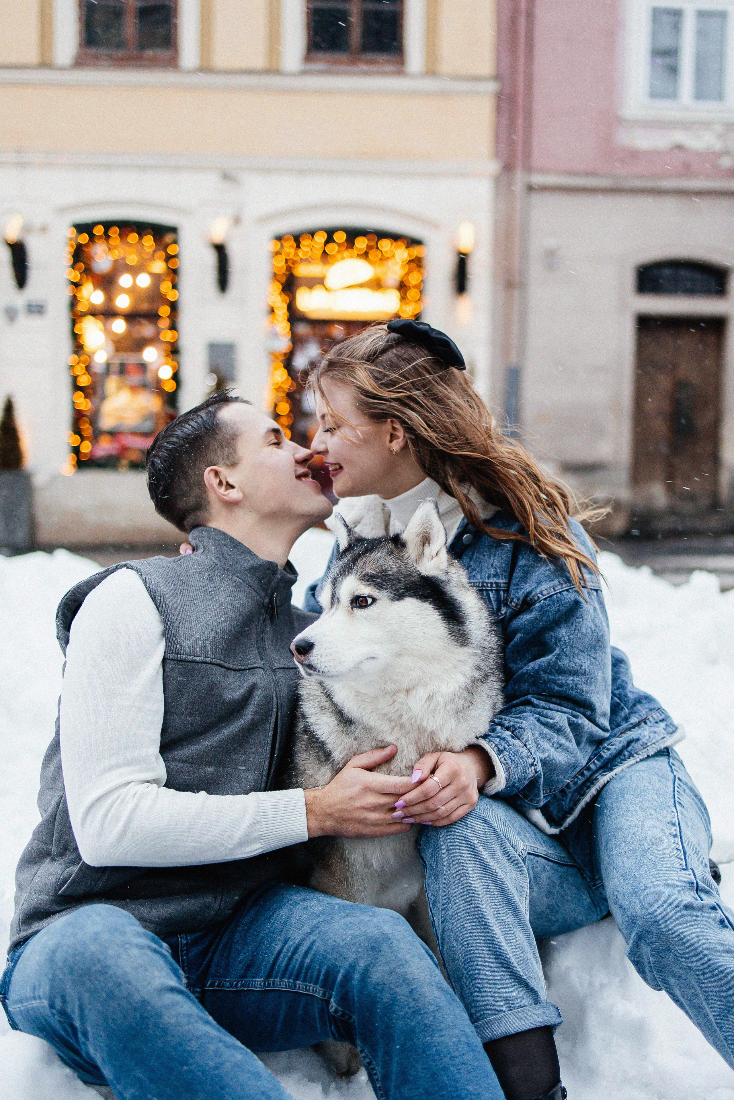 На катке во Львове. Свадебный и портретный фотограф Минск Евсович Инна