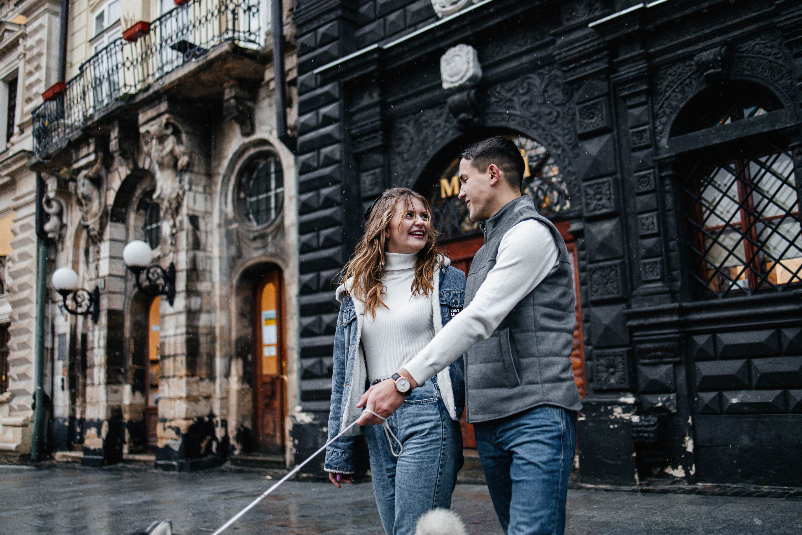 На катке во Львове. Свадебный и портретный фотограф Минск Евсович Инна