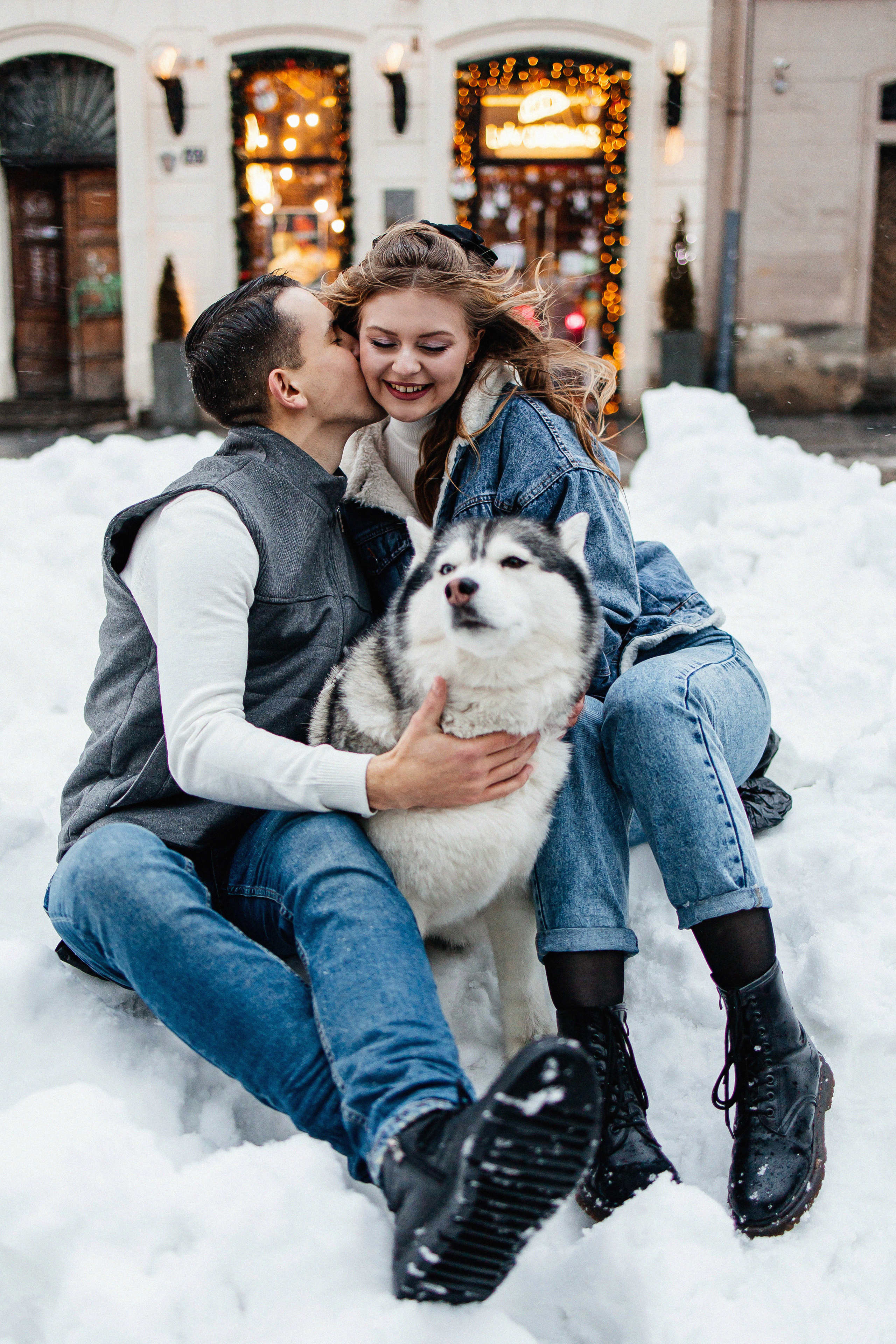 На катке во Львове. Свадебный и портретный фотограф Минск Евсович Инна