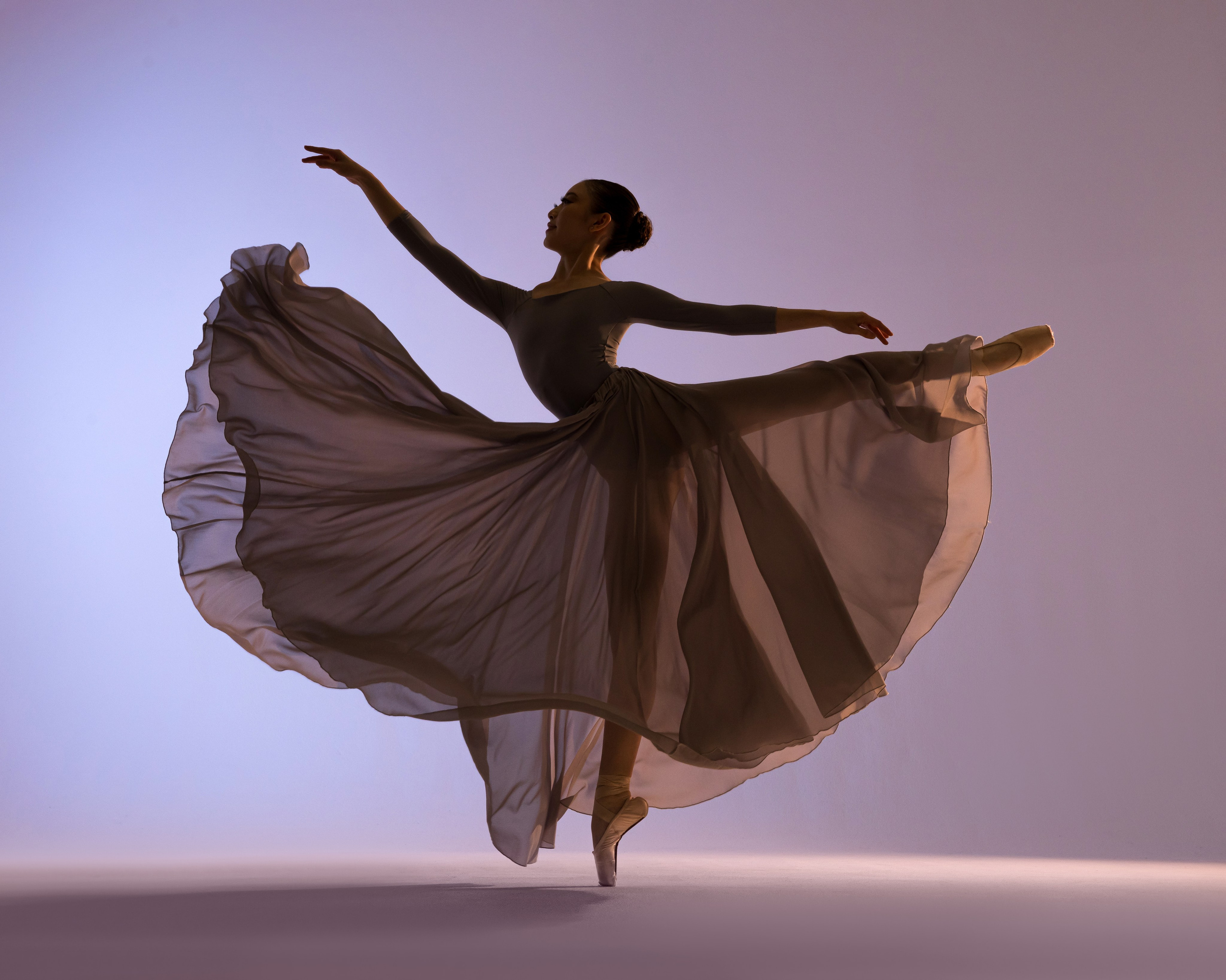 Балетная съёмка на белой циклораме и фонах. Балетный фотограф Алина Ханько — Душа Балета