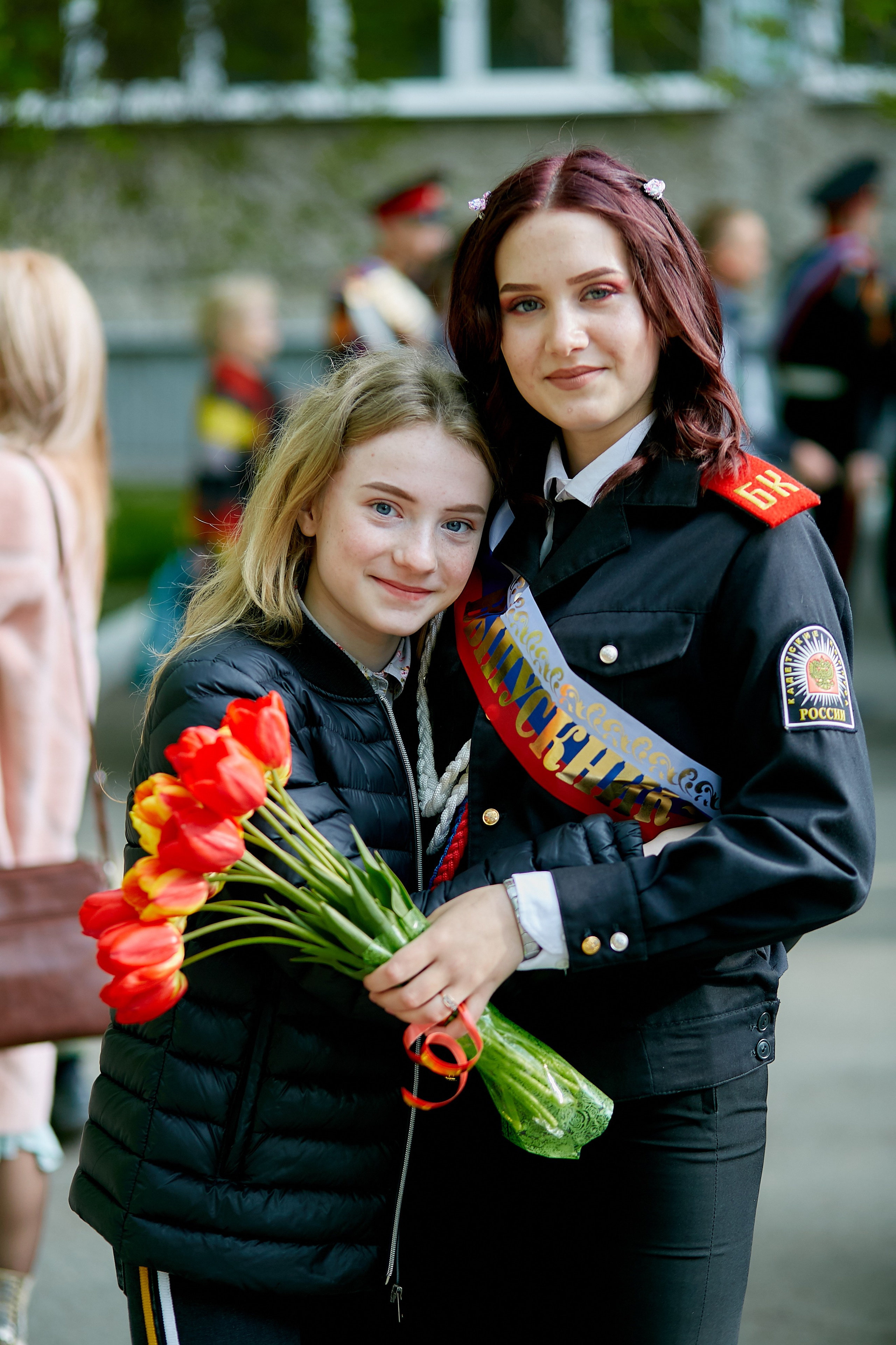 Кадеты последний звонок. Фотограф Вячеслав Фарунин