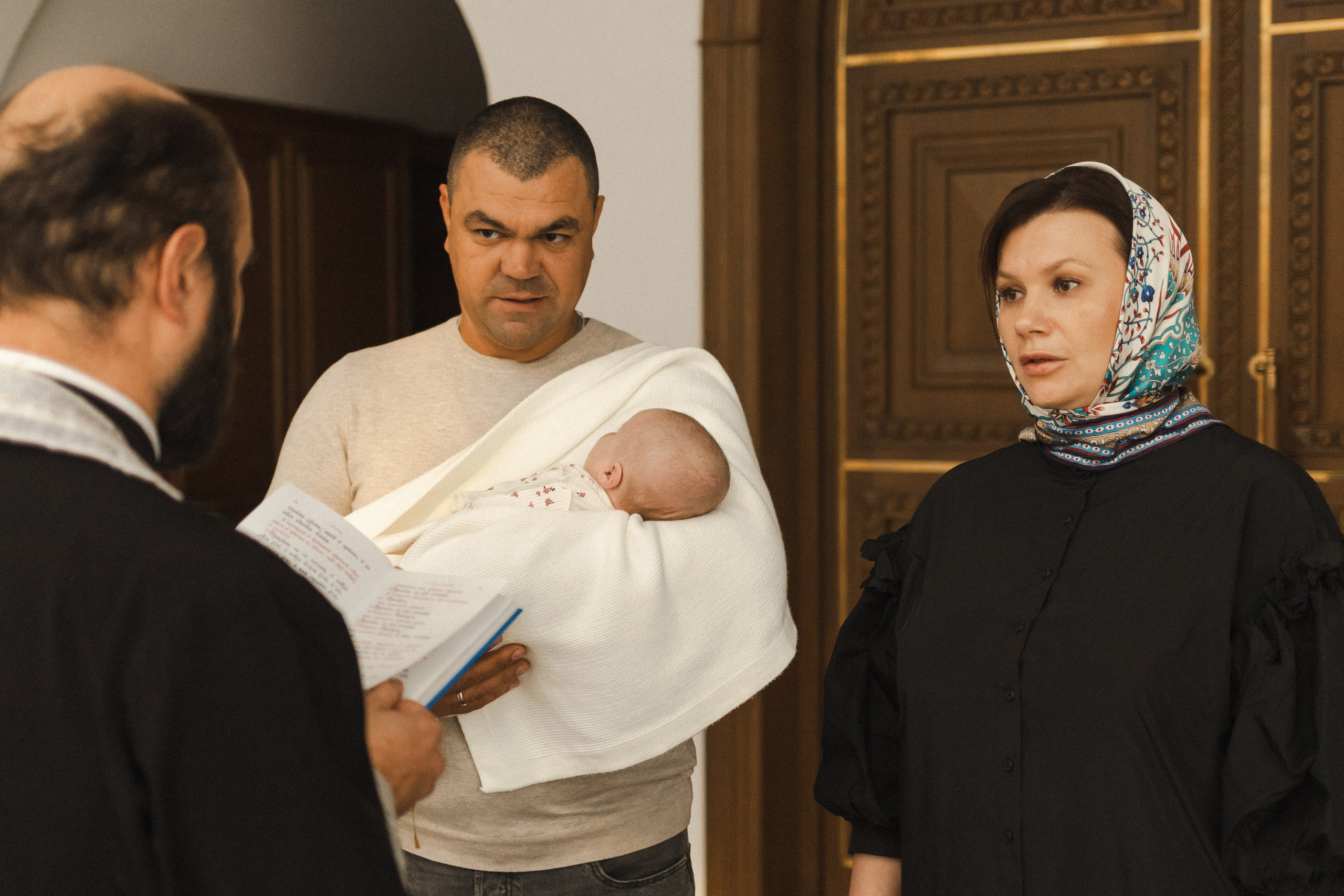 Крещение Стефании. Семейный фотограф в Москве