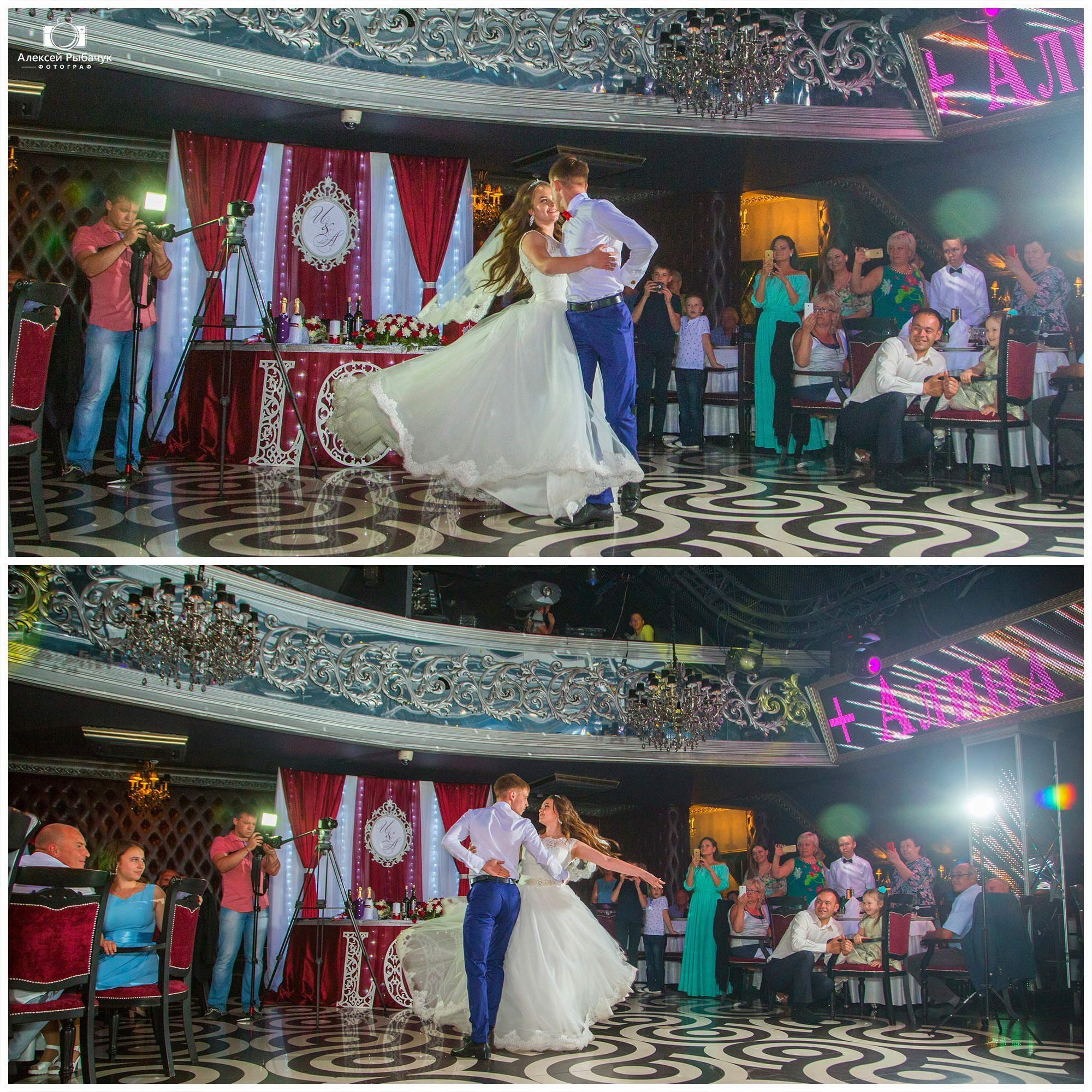 Свадебная фотосессия в студии. Фотограф видеограф Иркутск фото видео студия Алексея Марамзина