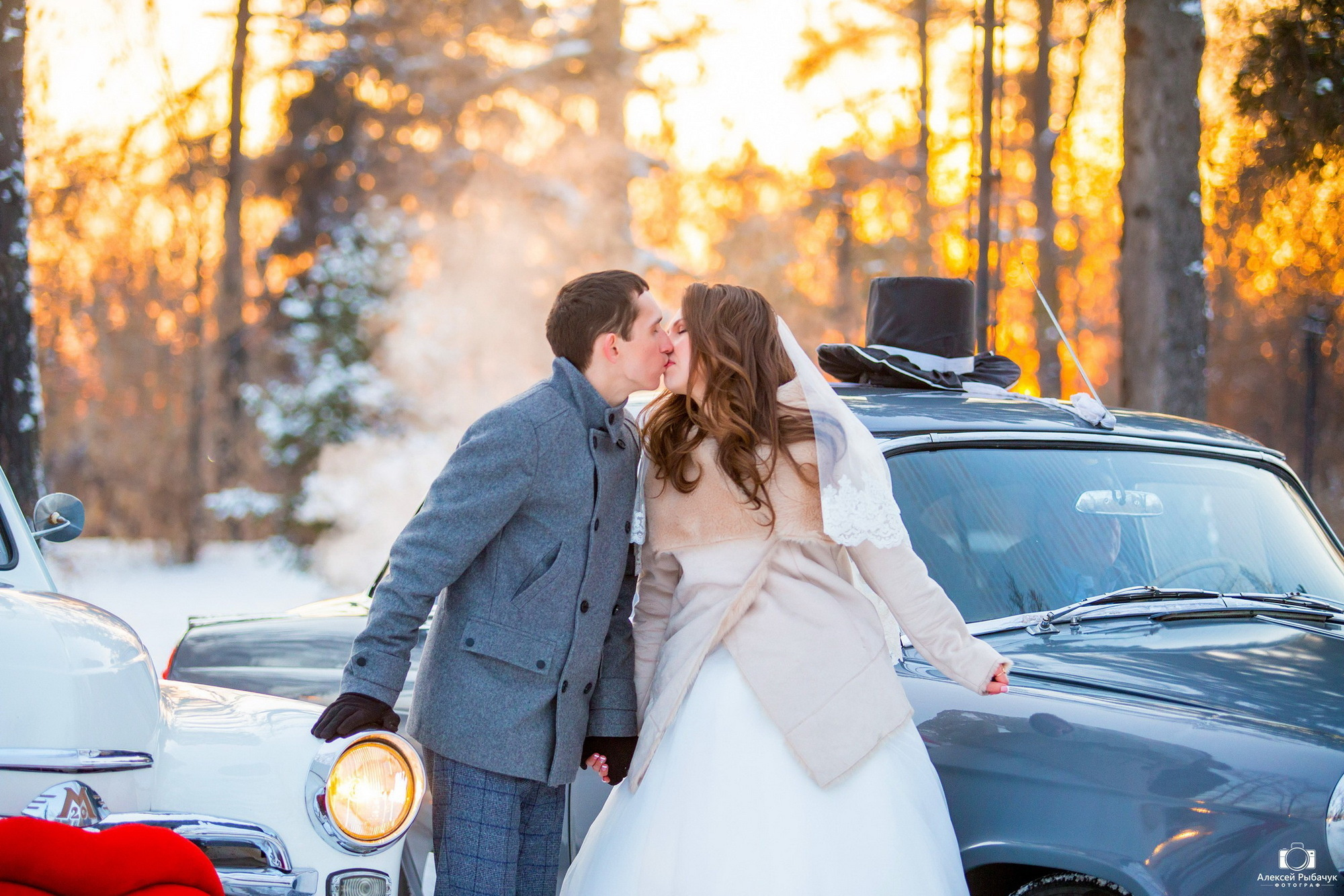 Зимние свадебные фотосессии в Иркутске. Фотограф видеограф Иркутск фото видео студия Алексея Марамзина