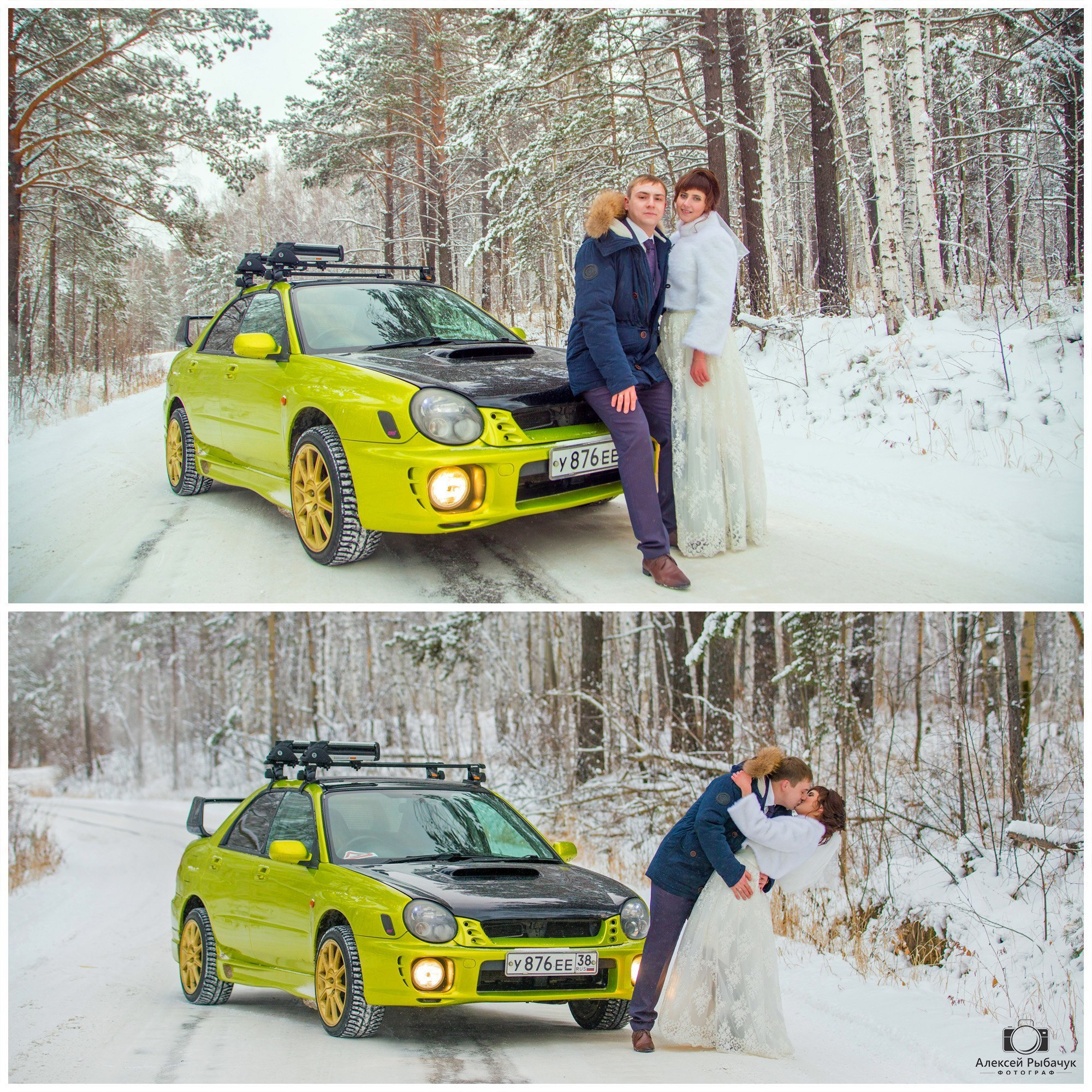 Зимние свадебные фотосессии в Иркутске. Фотограф видеограф Иркутск фото видео студия Алексея Марамзина