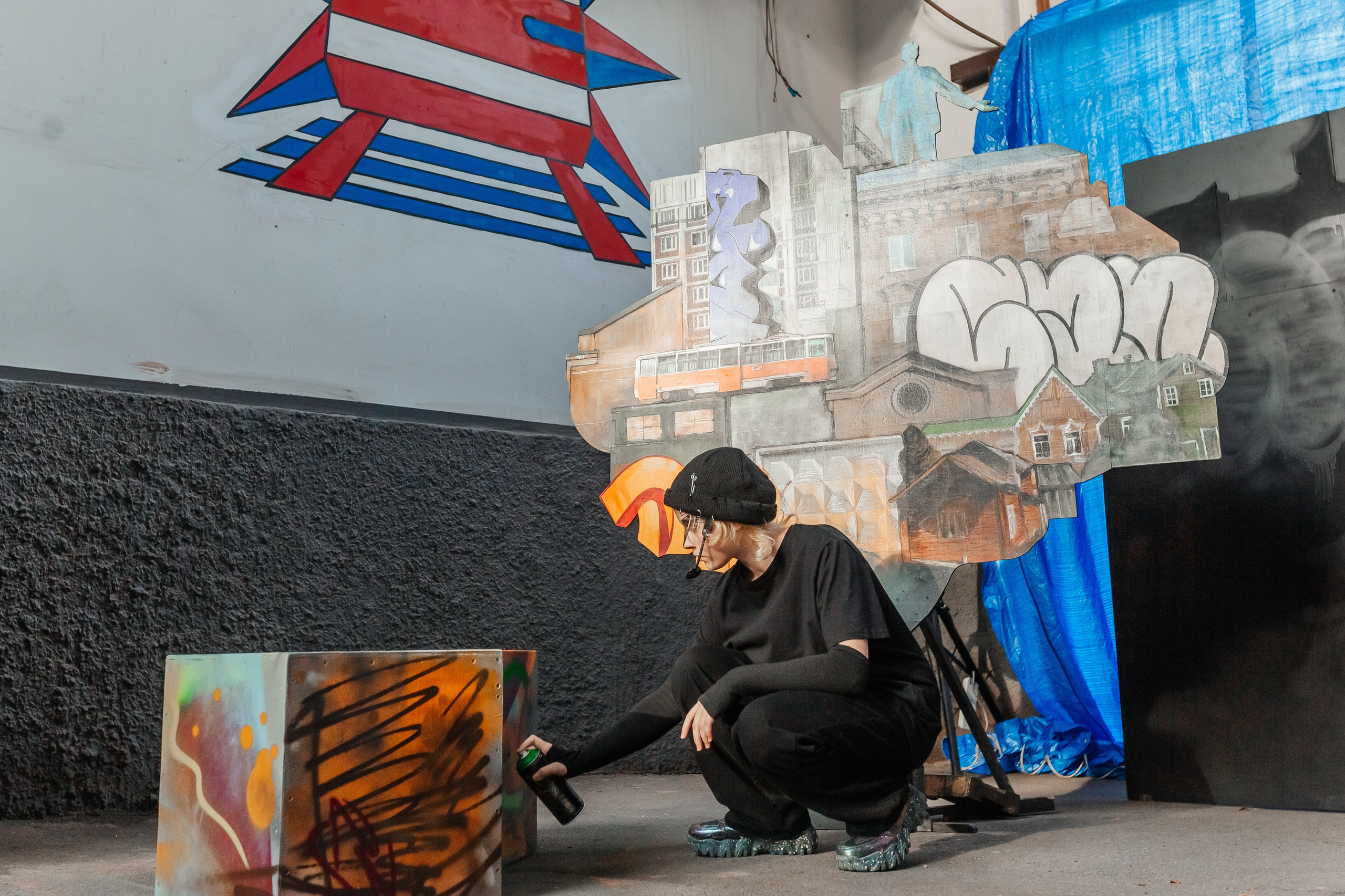 Уличный спектакль «История одного леса». Фотограф Краснодар Марго Хелбен