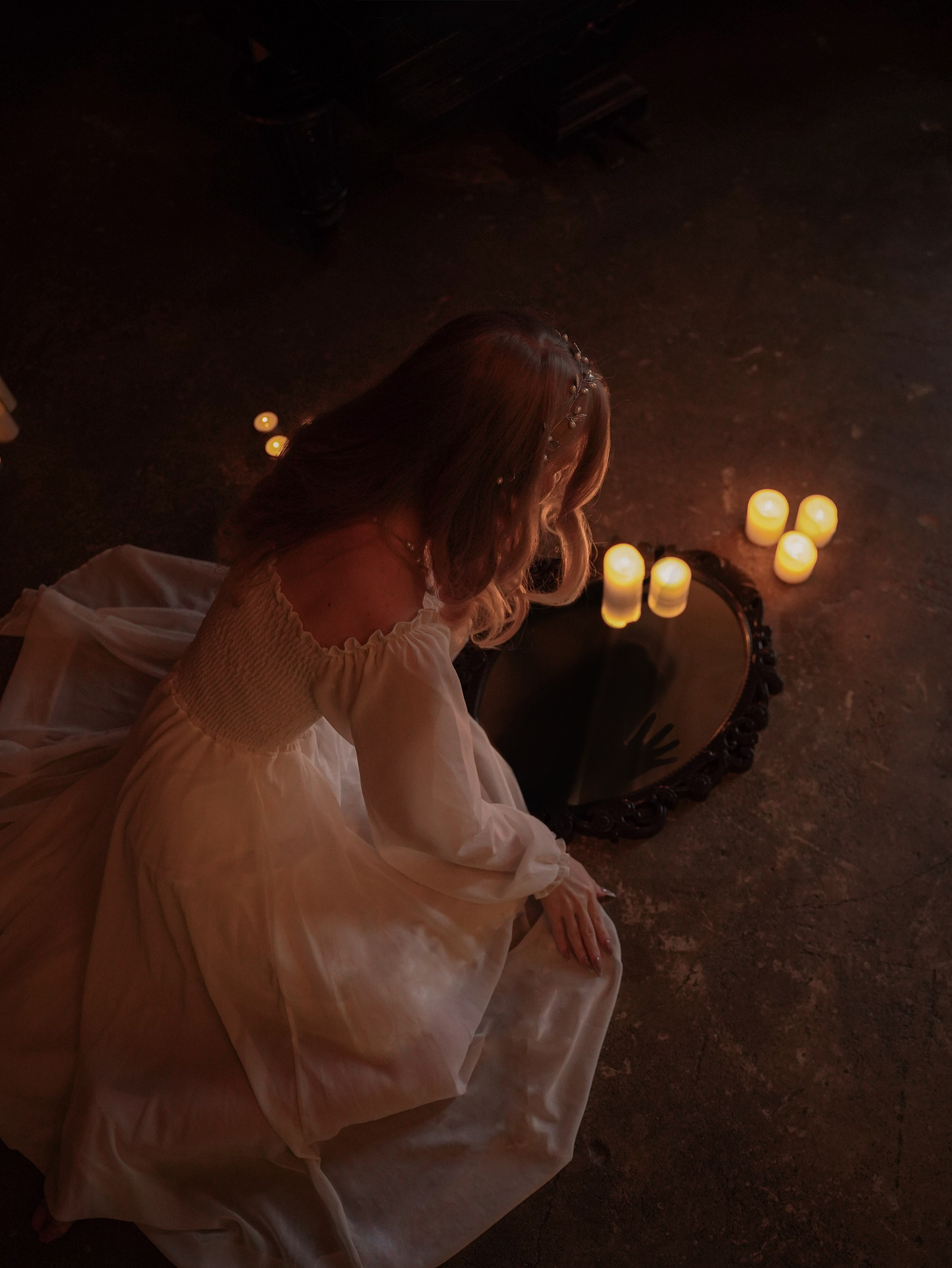 Святочные гадания. Александра Верминская | Винтажный фотограф Санкт-Петербург