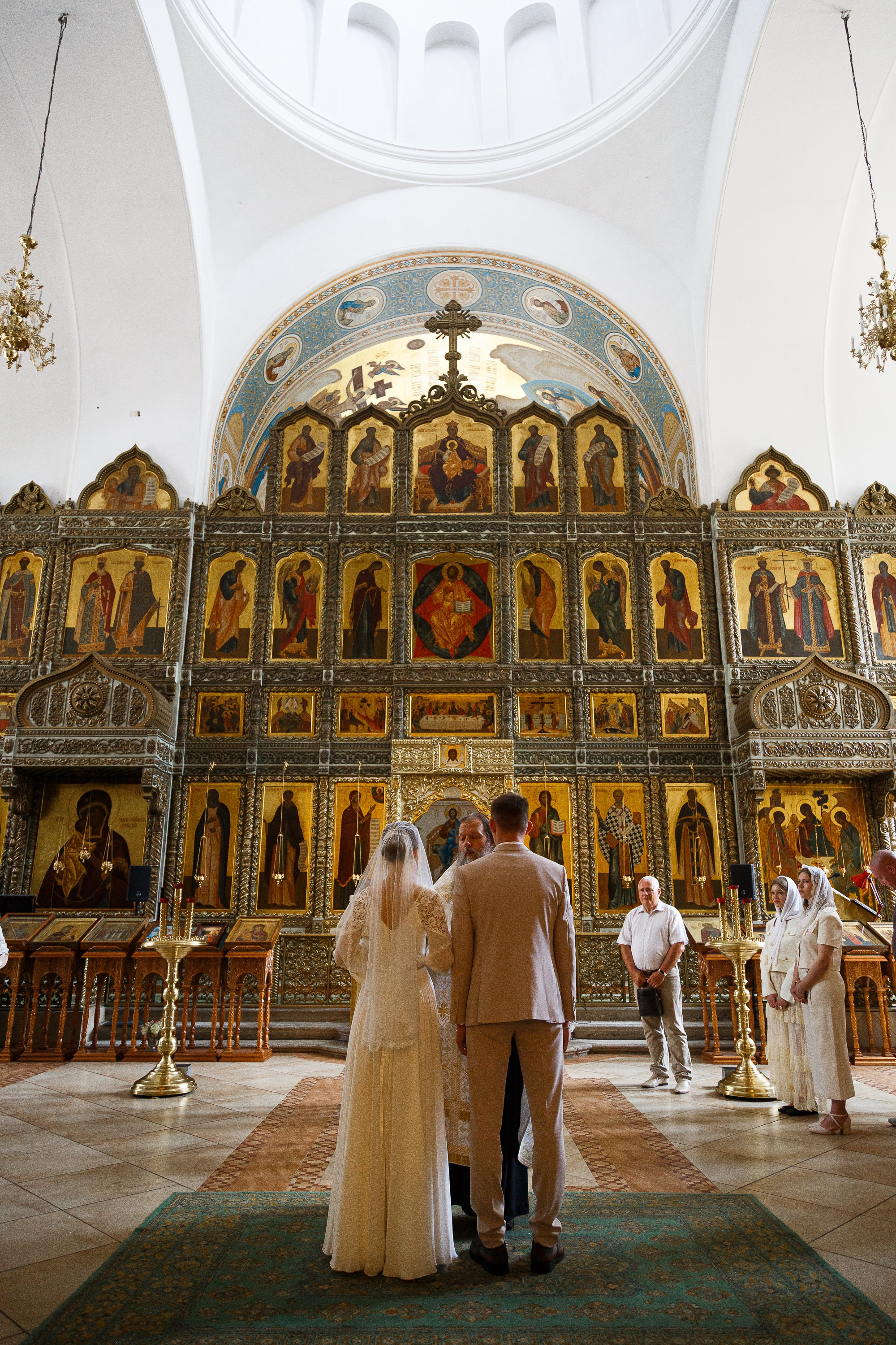 Венчание в храме Живоначальной Троицы на Шаболовке