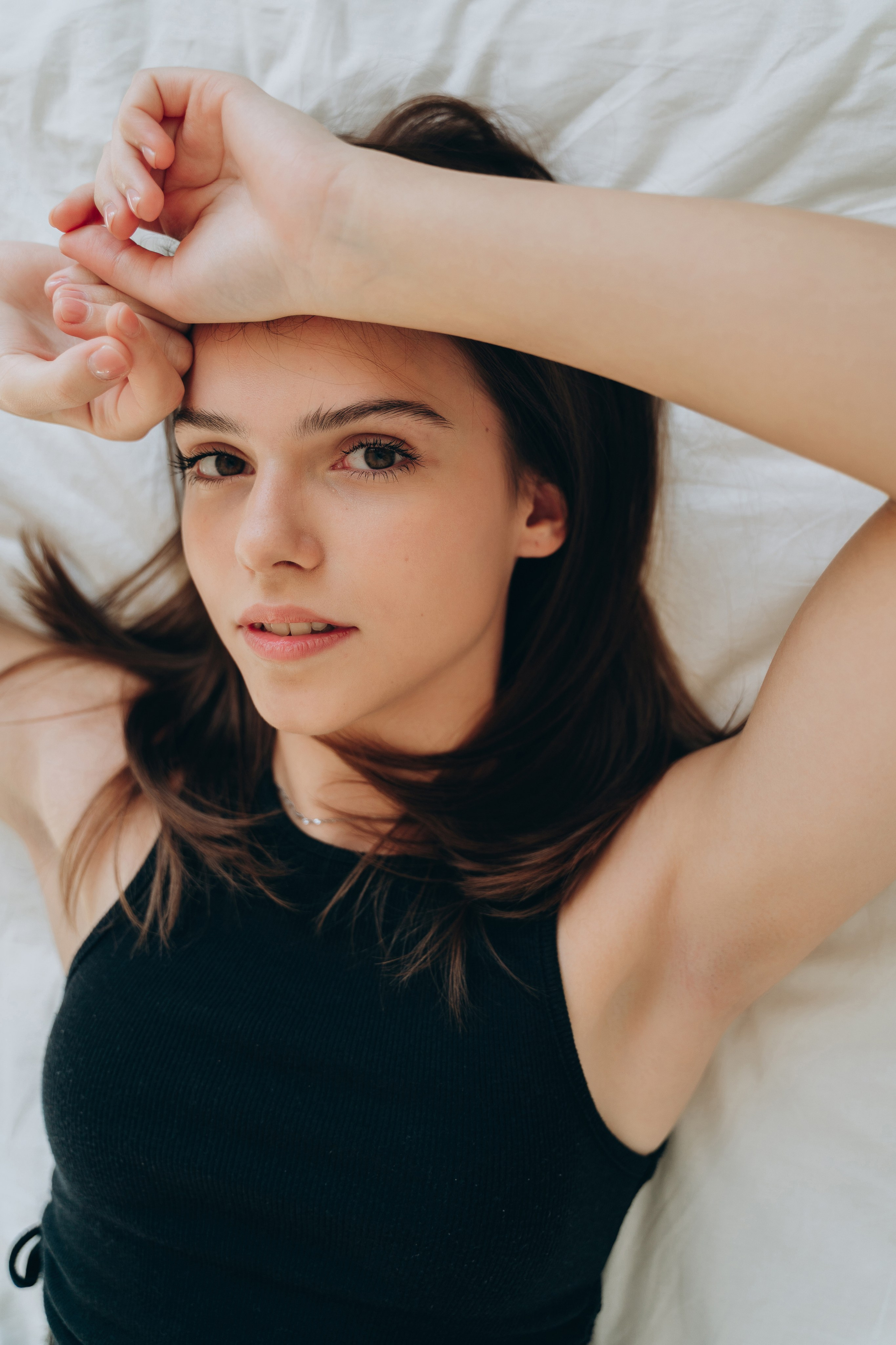 Настя. Модельные тесты. Фотограф Москва Виктория-Антуанетта