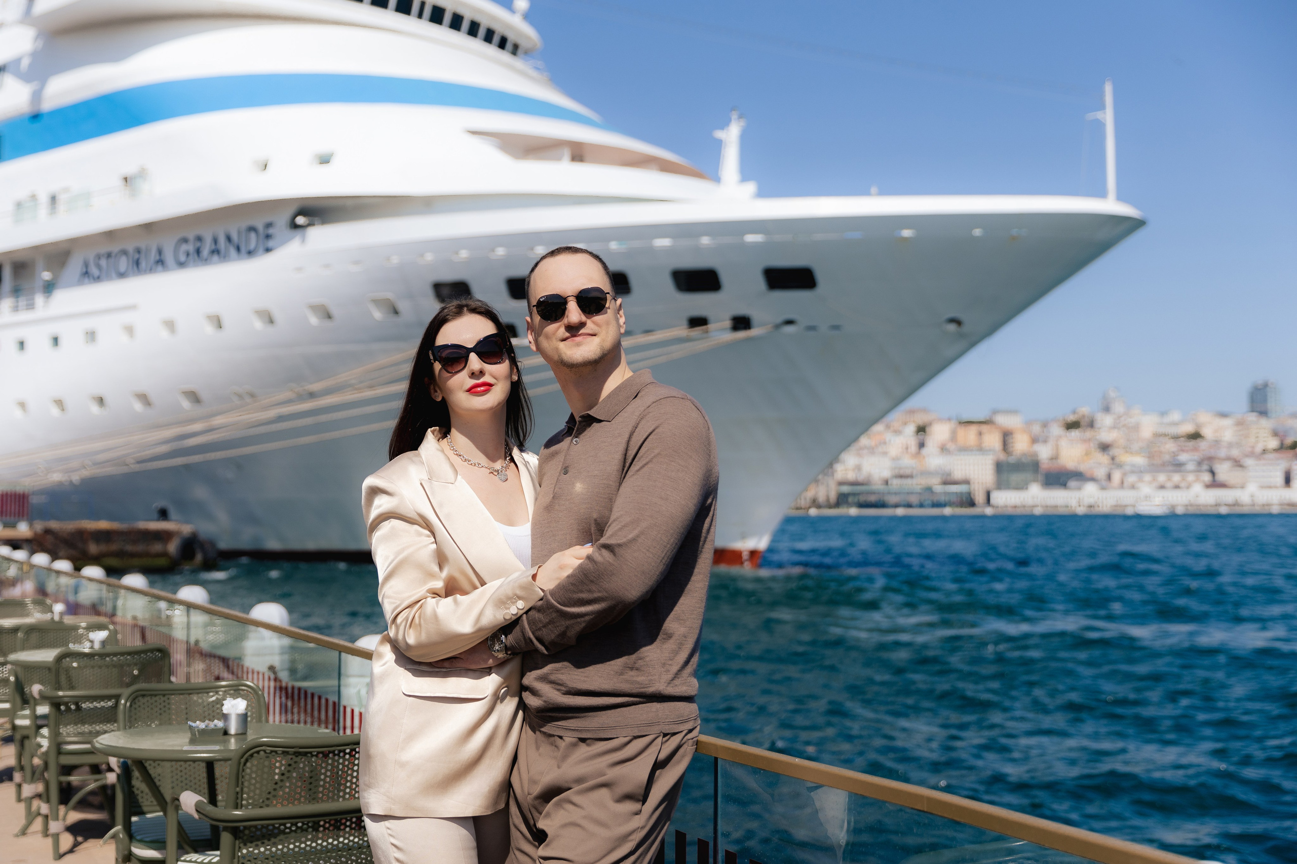 Фотосессии на судне. Фото департамент круизного лайнера Астория Гранде