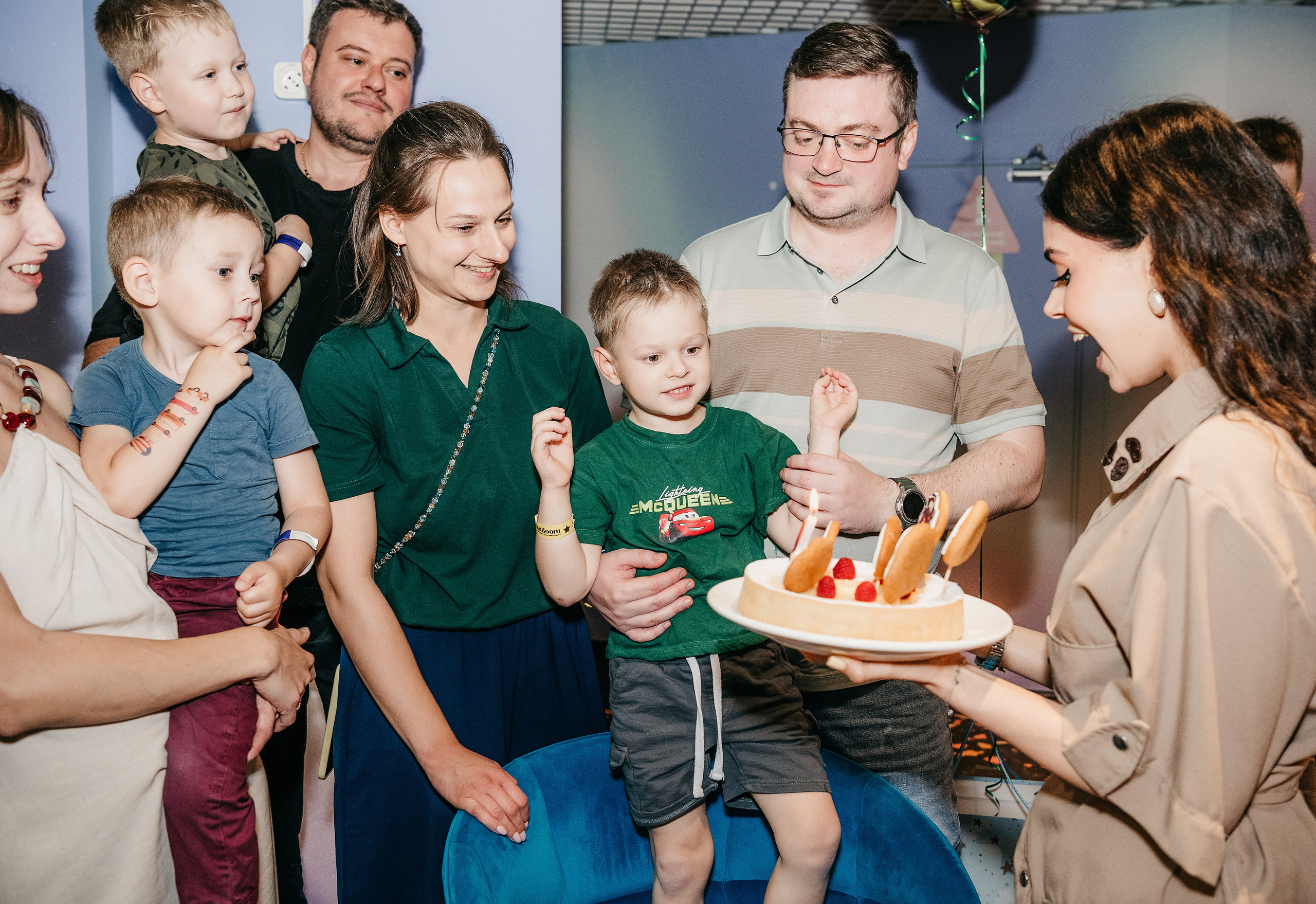 День рождения Кости. Фотограф на выписку из роддома в Москве и МО