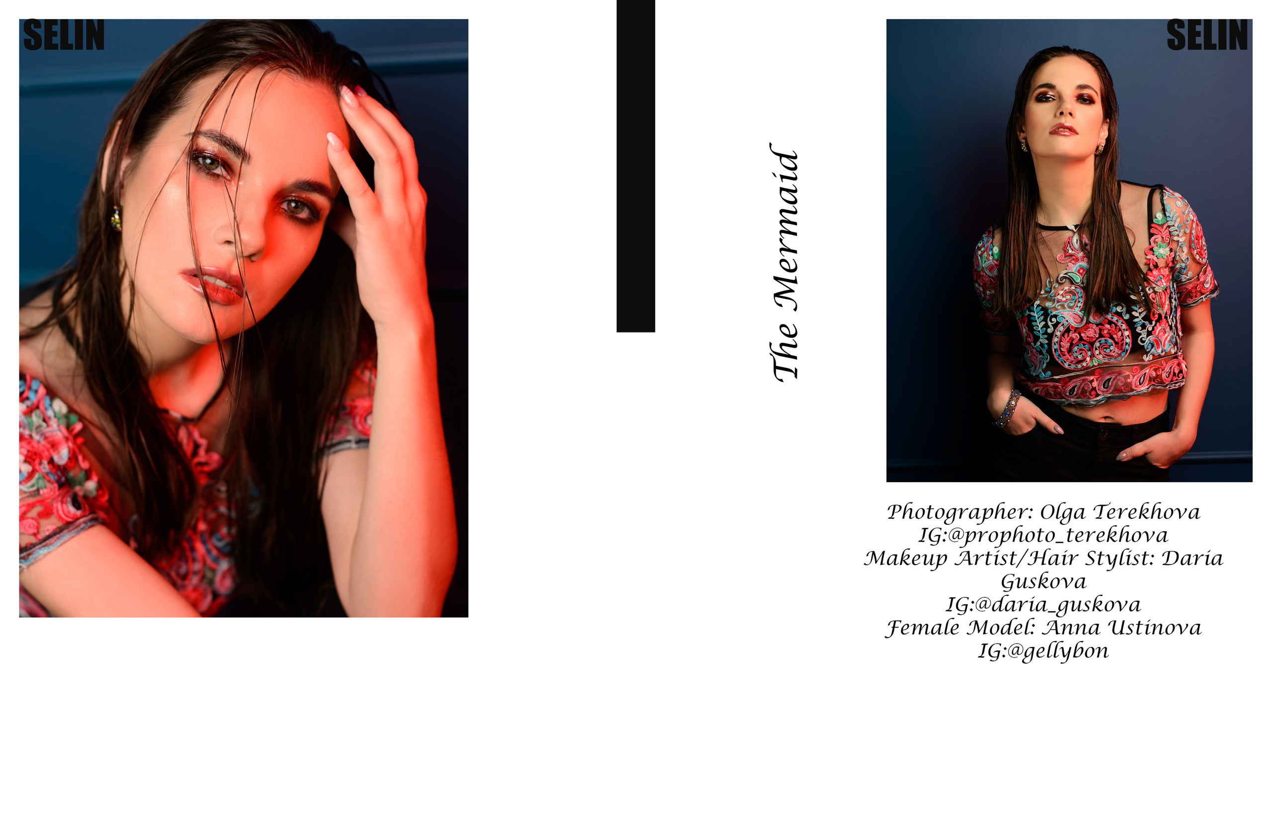 The mermaid Аmsterdam magazine. Фотограф для женщин Ольга Терехова СПБ
