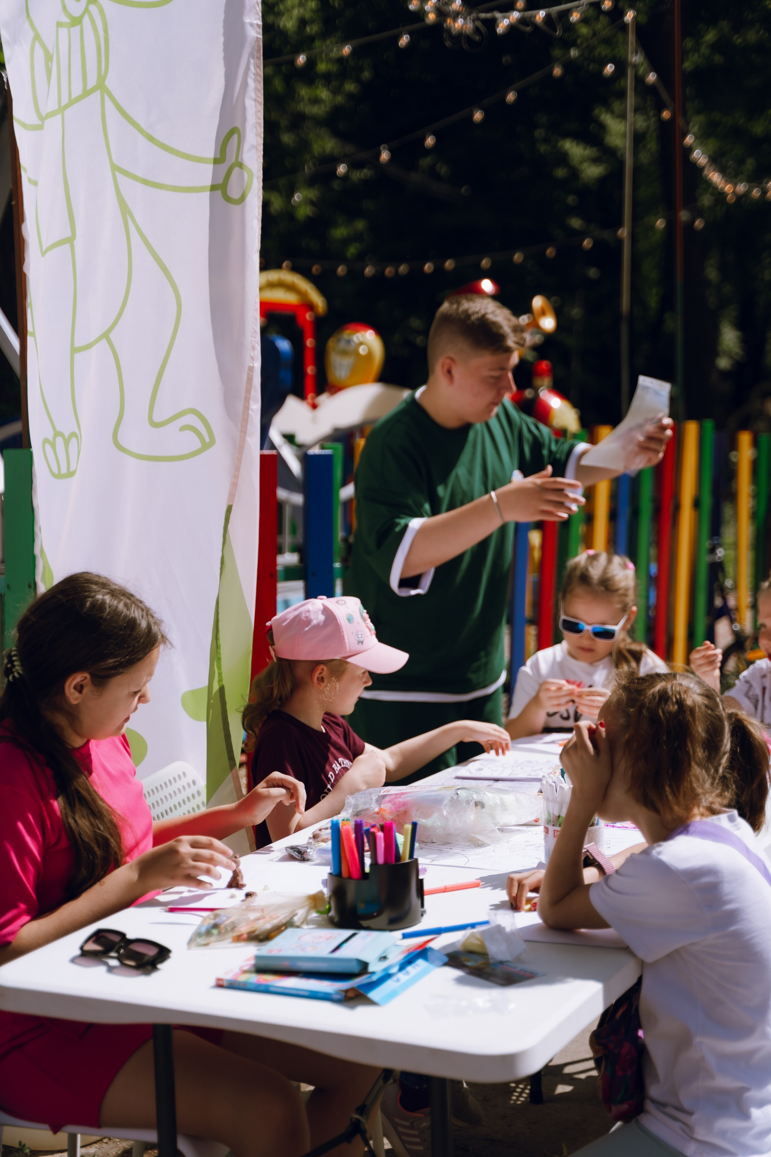 Площадка фестиваля «Мампус и его друзья» в Лесопарке 2025. Фотограф Надежда Погребняк | Рязань | Москва