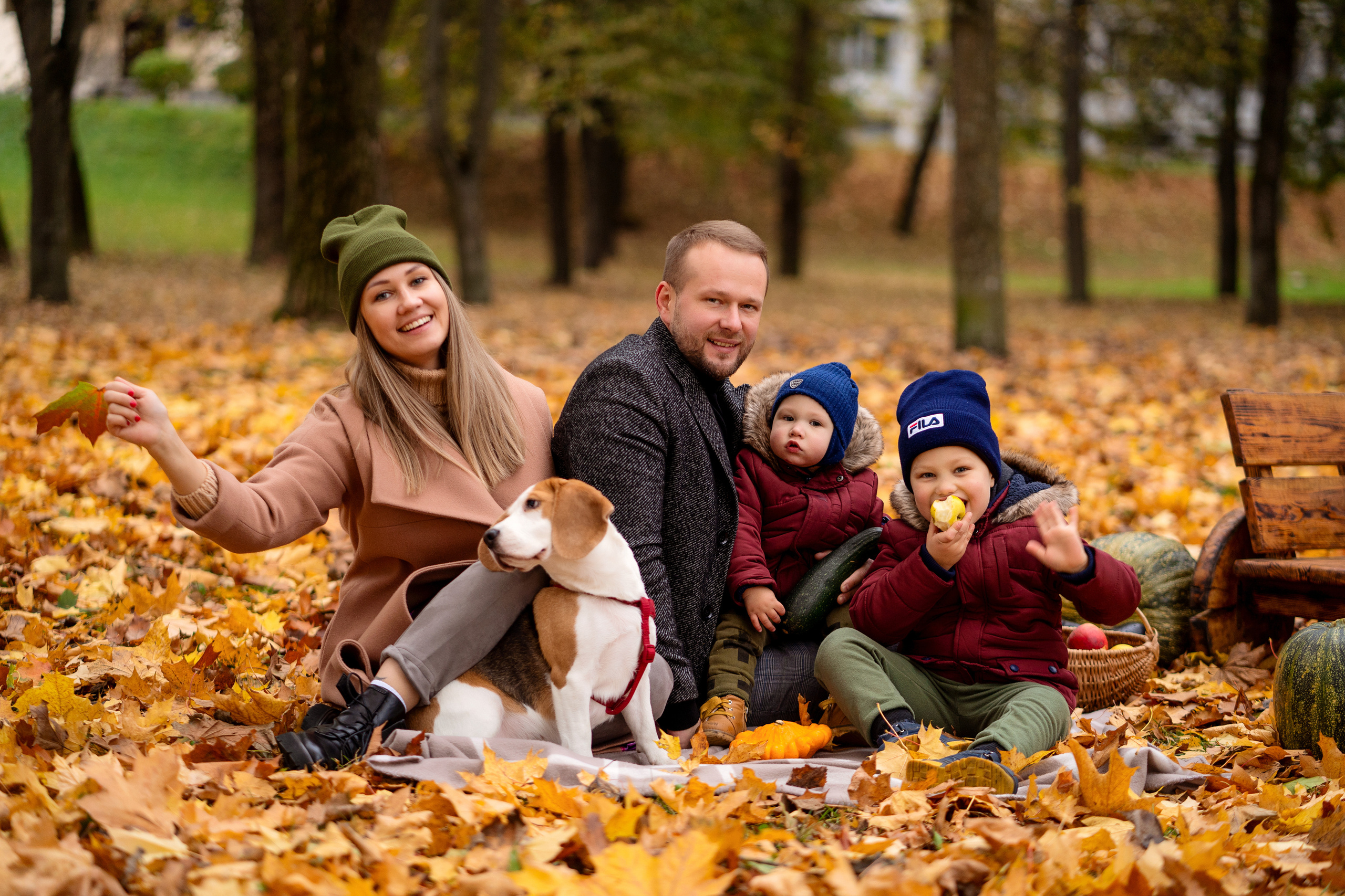 Осенние мотивы. Семейный и свадебный фотограф Минск, Беларусь Анна Орловская