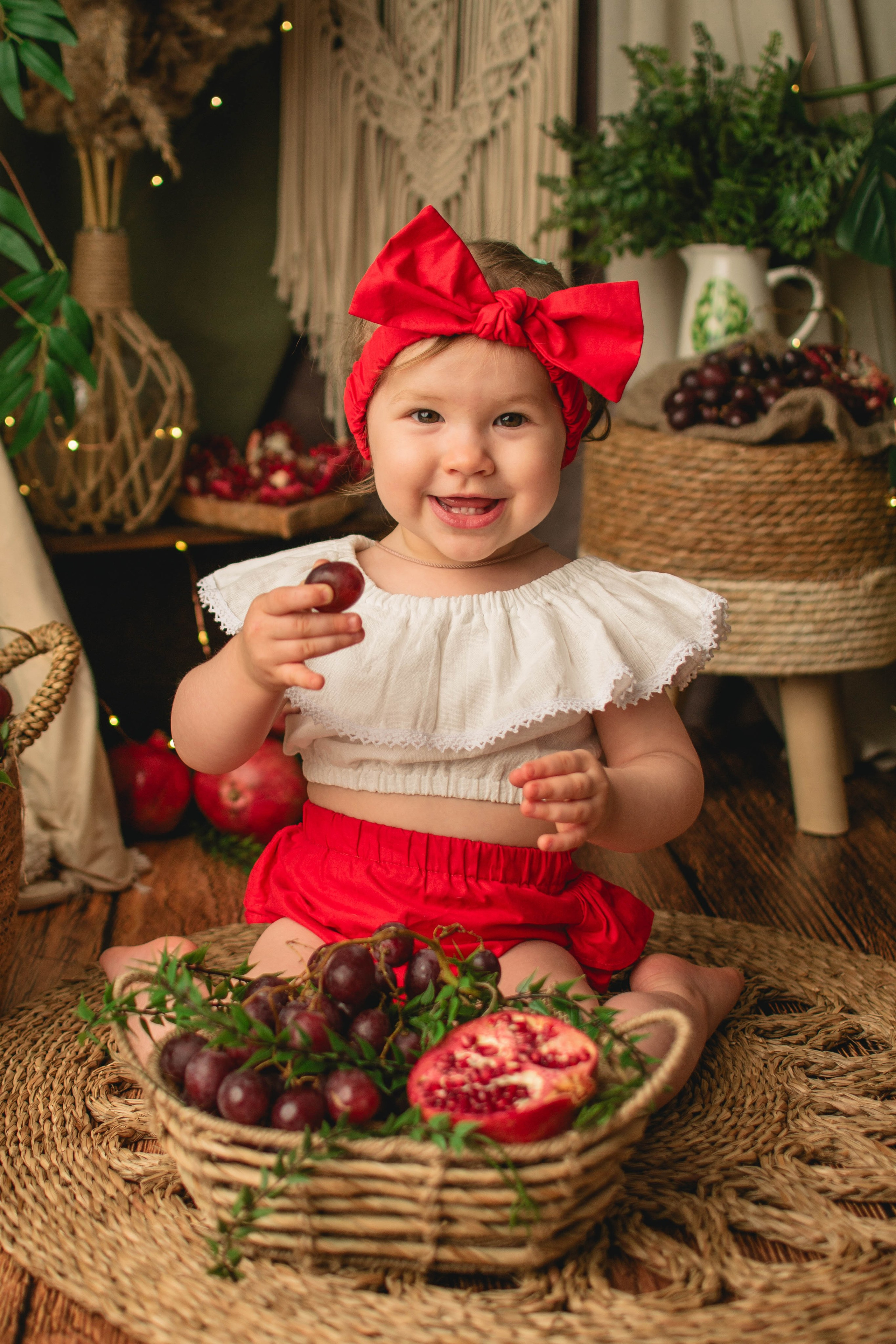 ГРАНАТОВЫЙ 2024. Фотограф новорождённых в Санкт-Петербурге Наталья Булгакова