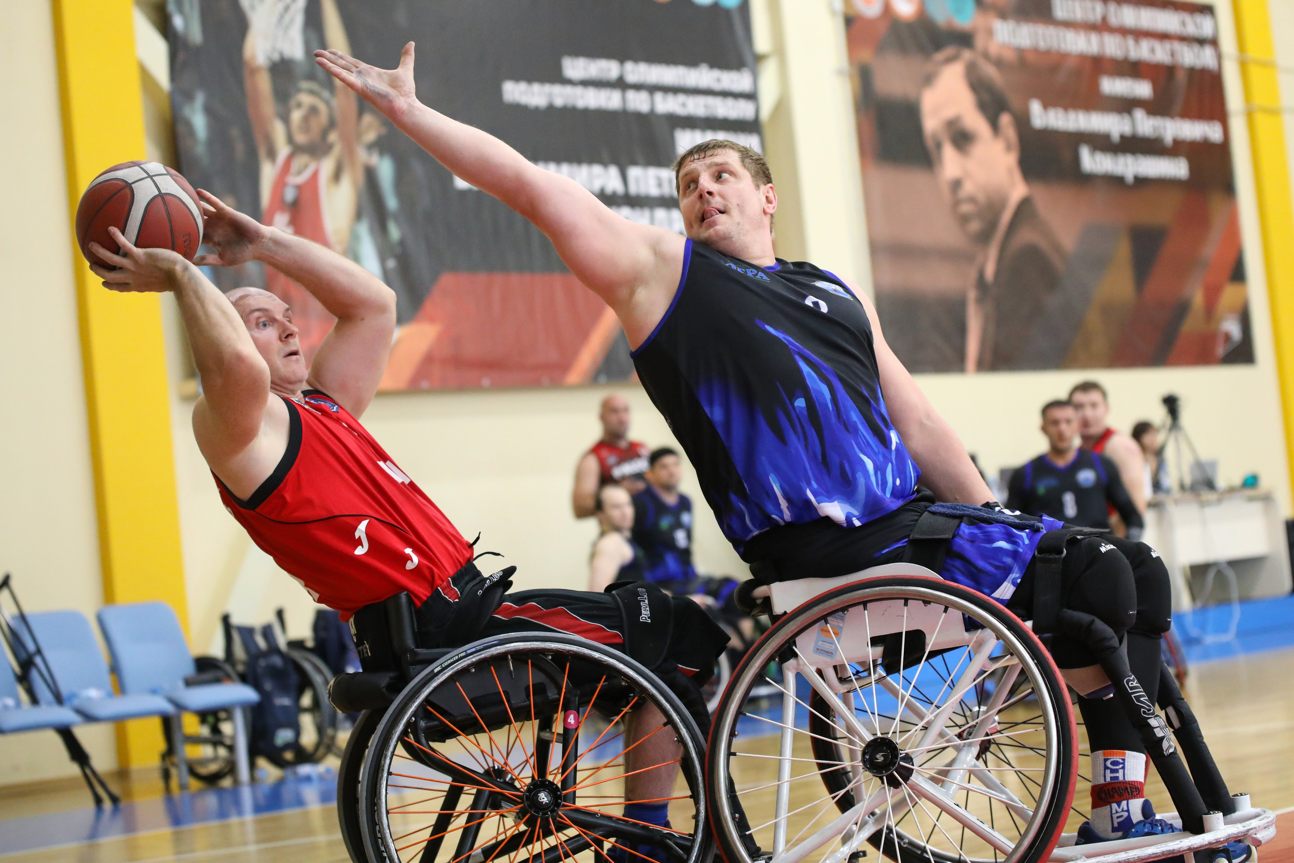 Баскетбол на колясках. Спортивный фотограф в Санкт-Петербурге Наталья Ксенофонтова