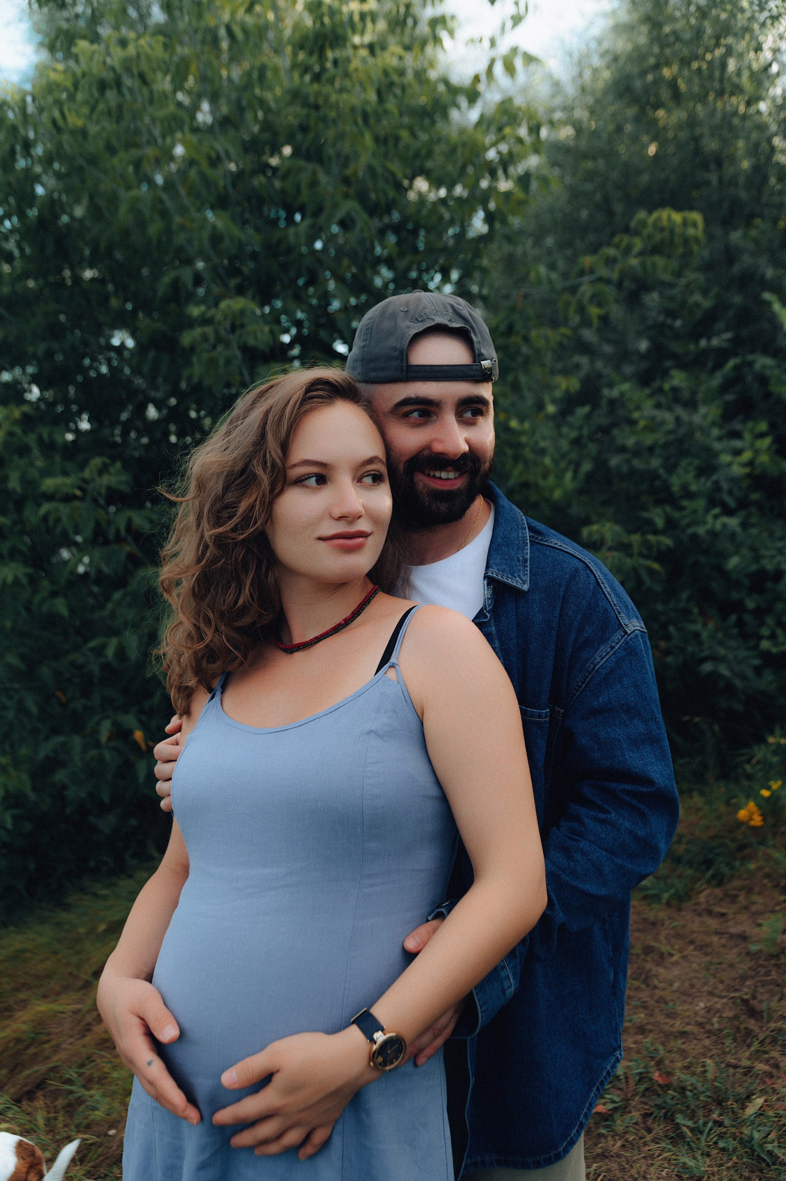 Лес.закат.Вика и Денис. Детский и семейный фотограф Катерина Мишина