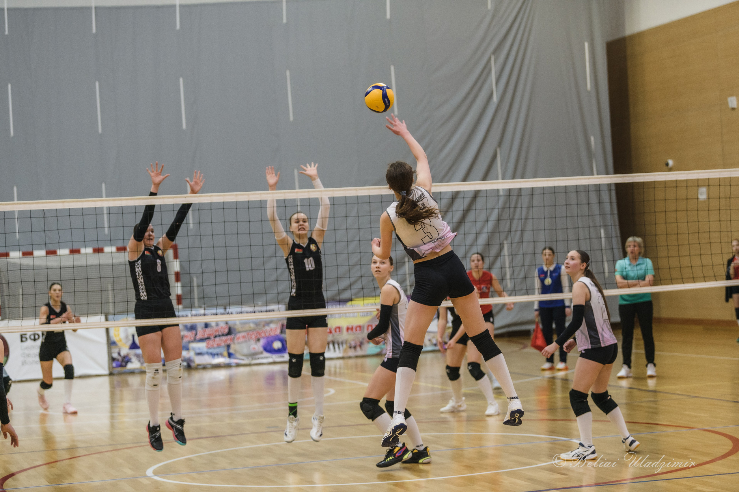 Первенство Республики Беларусь по волейболу среди девушек 2010–2011 гр. Репортажный фотограф Владимир Беляй