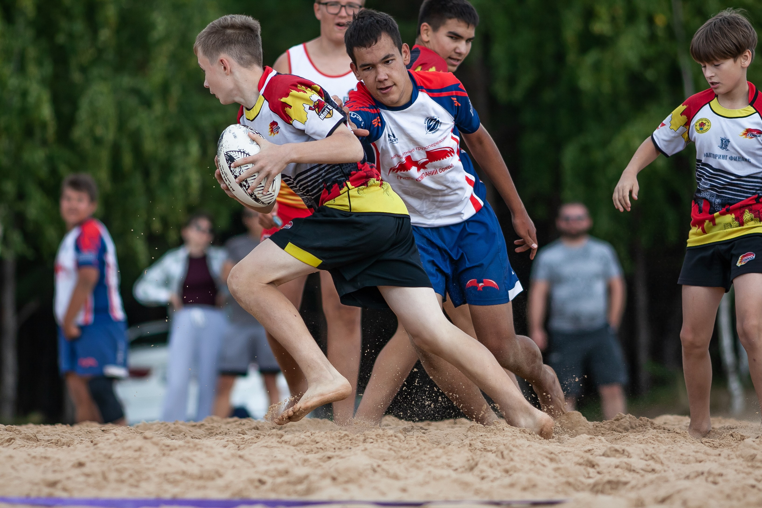 «Кубок «Молота» по пляжному Регби. Фотография