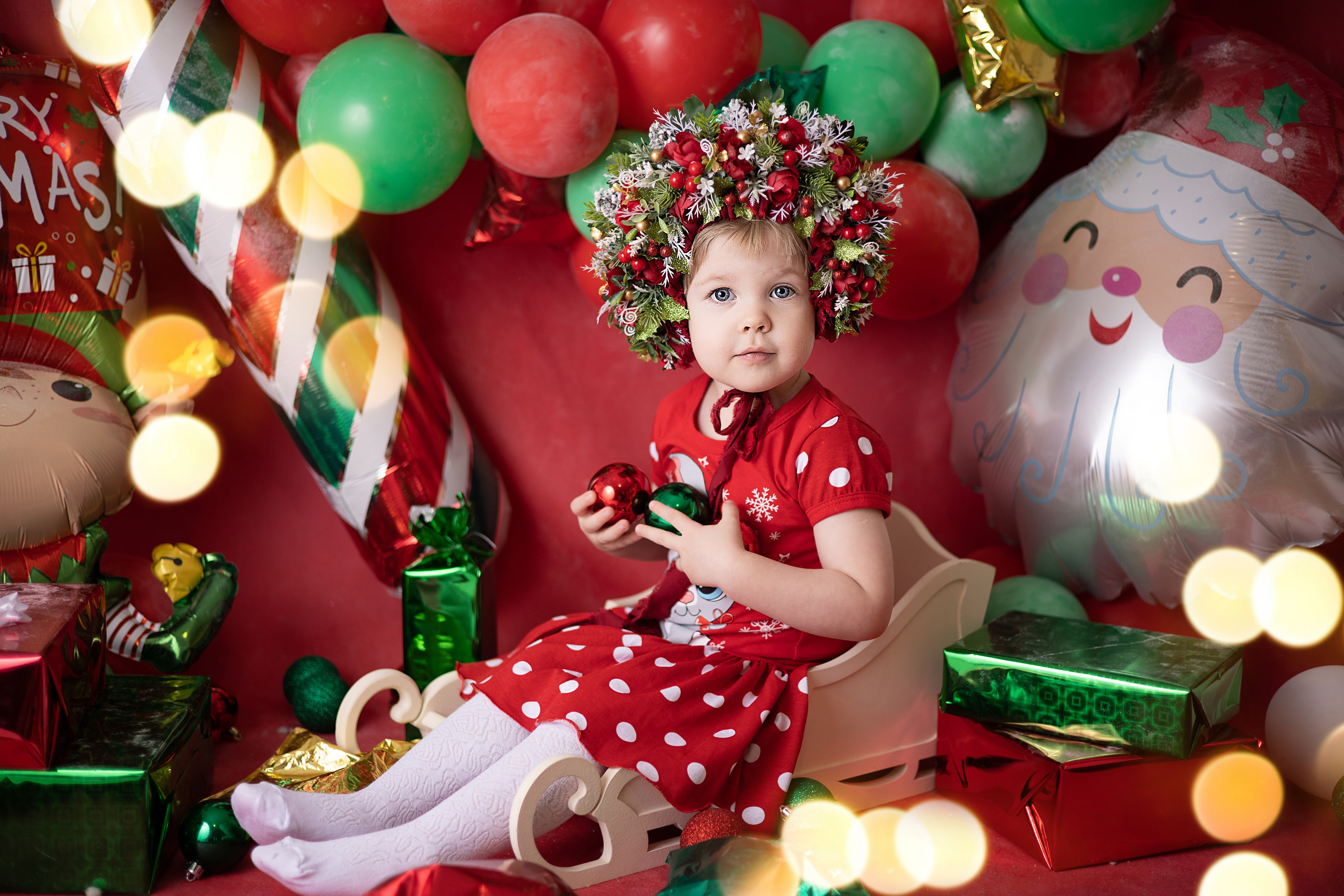 Настя и Катя. Детский новорождённых и детей постарше Анисимова Полина