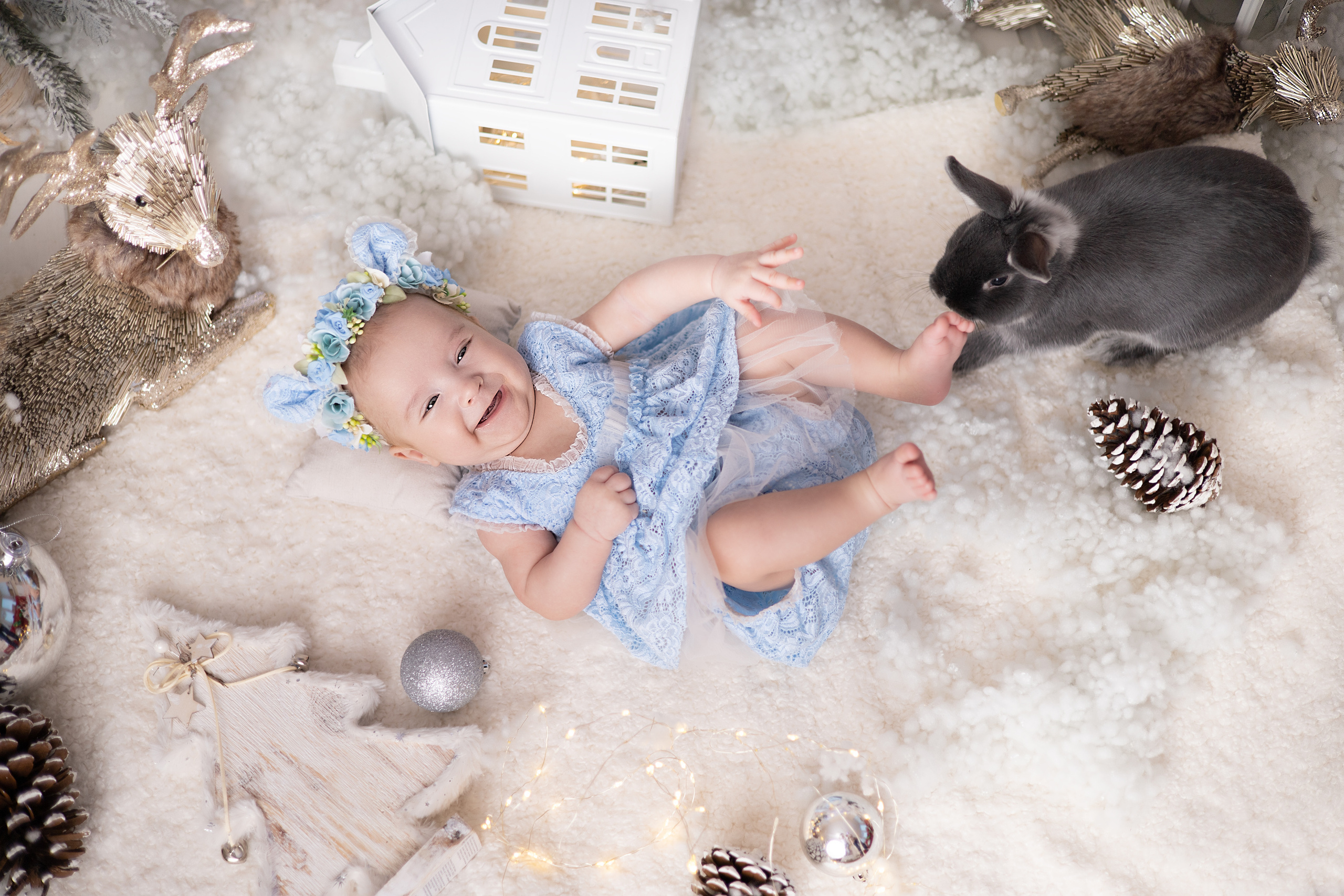 Алина и Ариша. Детский новорождённых и детей постарше Анисимова Полина