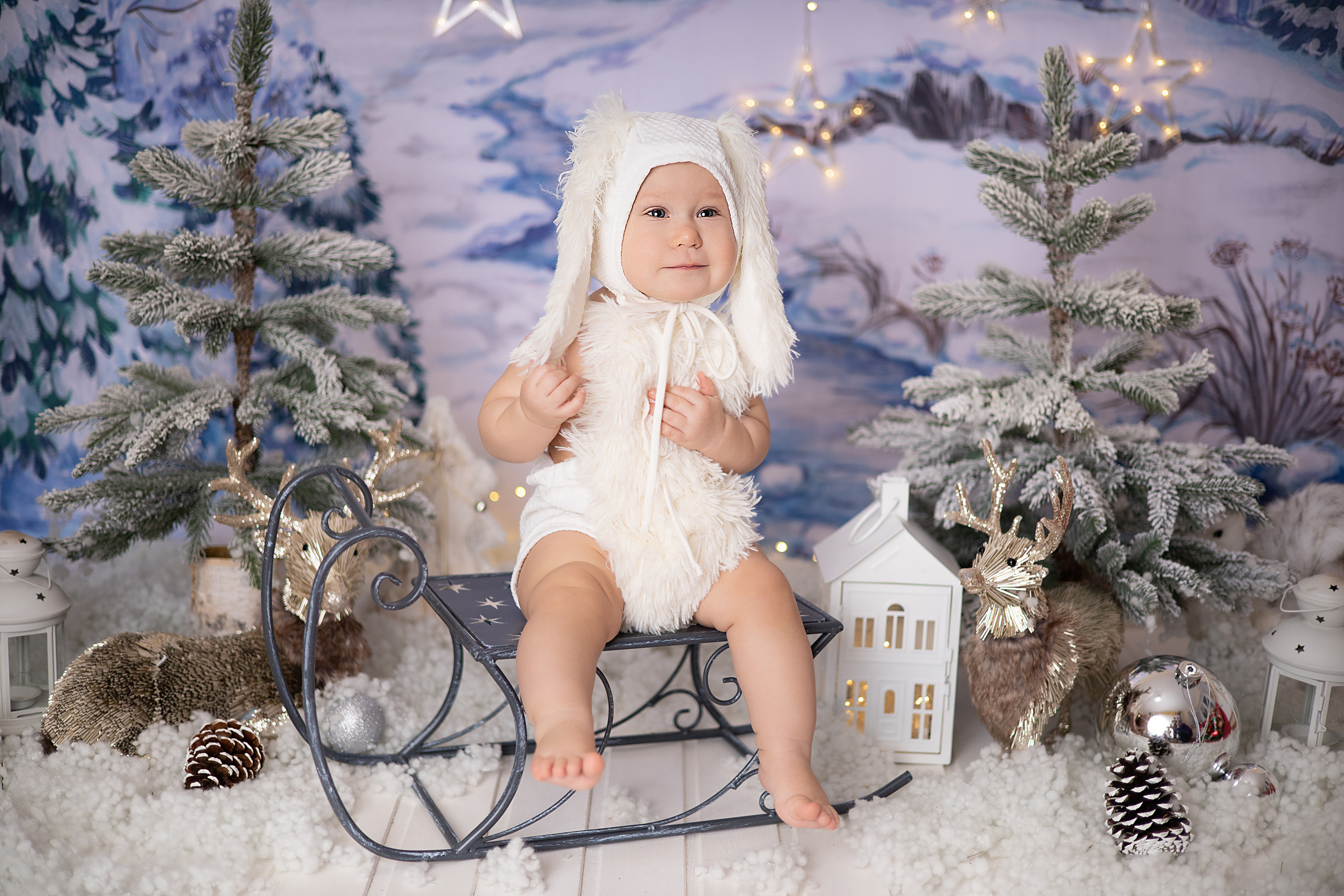 Каролина И Кирилл. Детский новорождённых и детей постарше Анисимова Полина