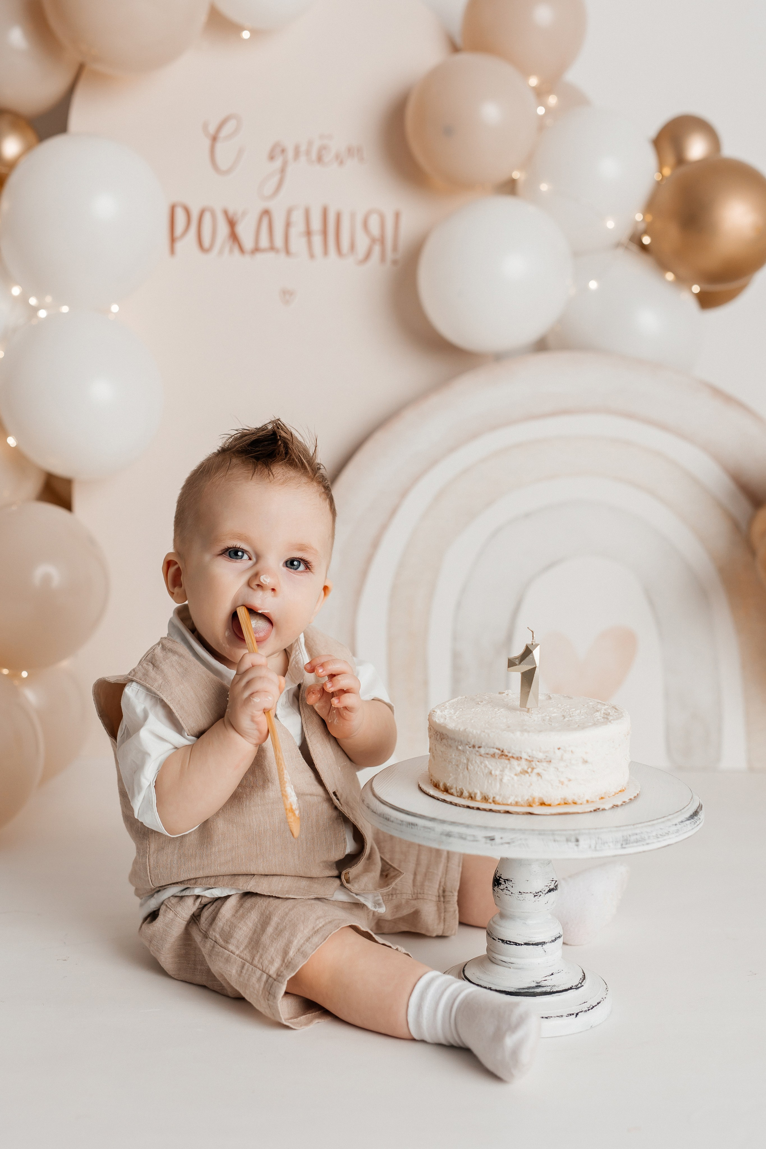 фотосессия первого годика в Краснодаре, детский фотограф 