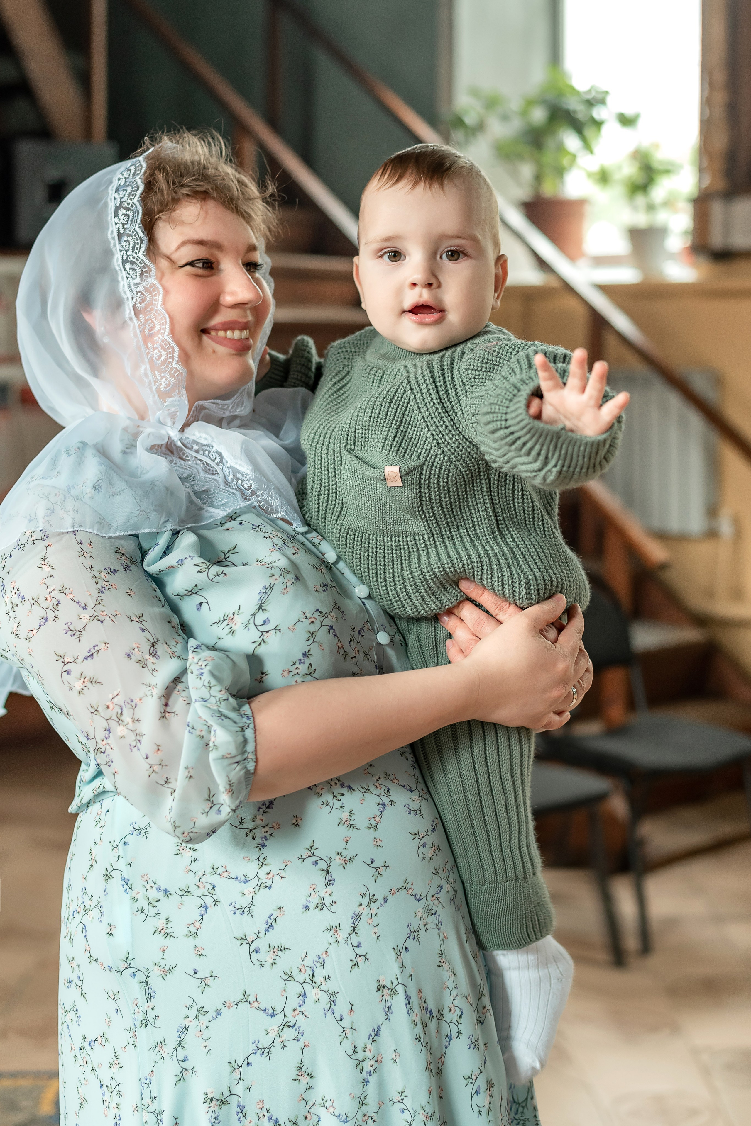 Ромочка- крещение. Семейный и детский фотограф Наталья Горда