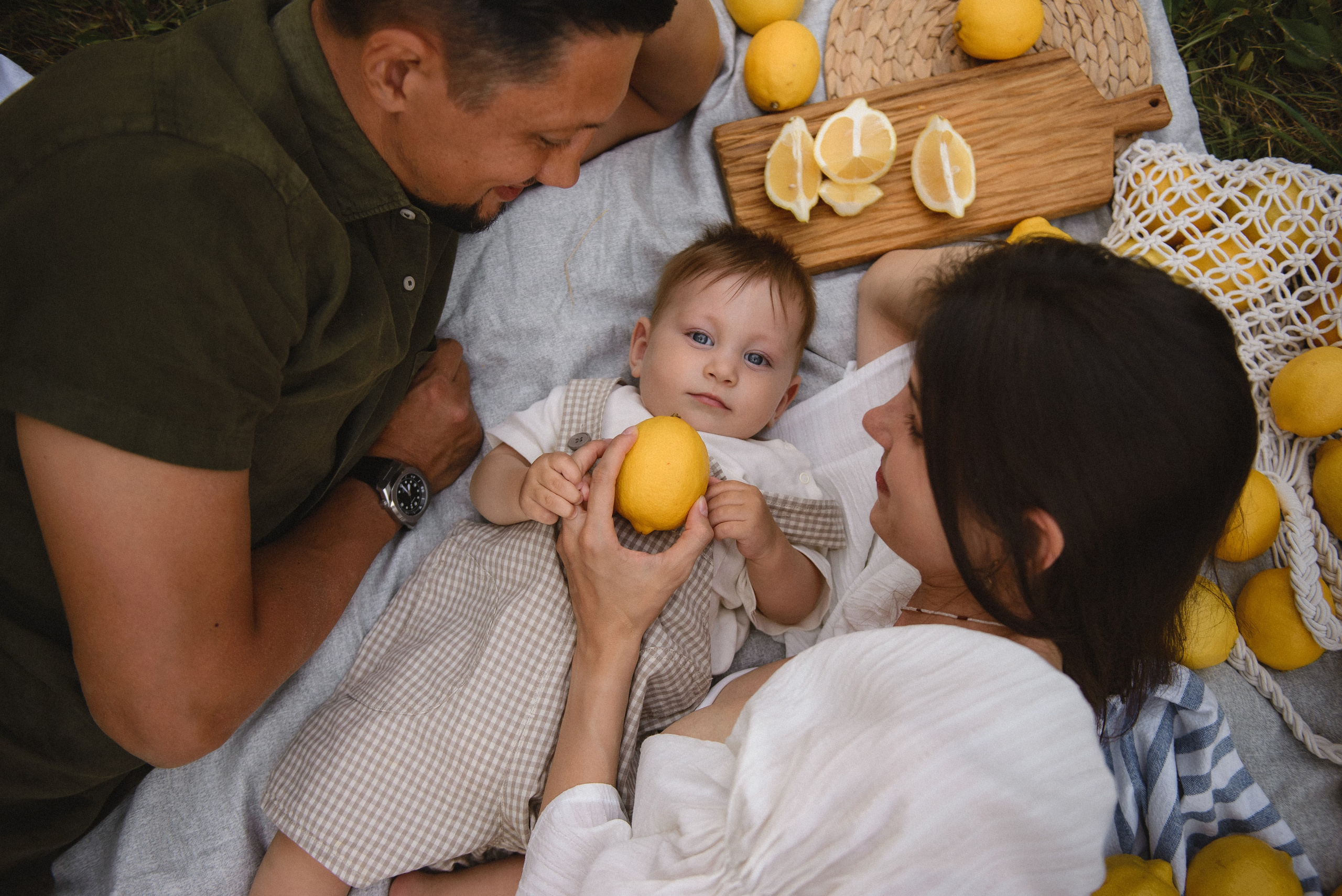 Пикник одним летним вечером. Семейный фотограф в г. Ставрополь, Сорокина Мария