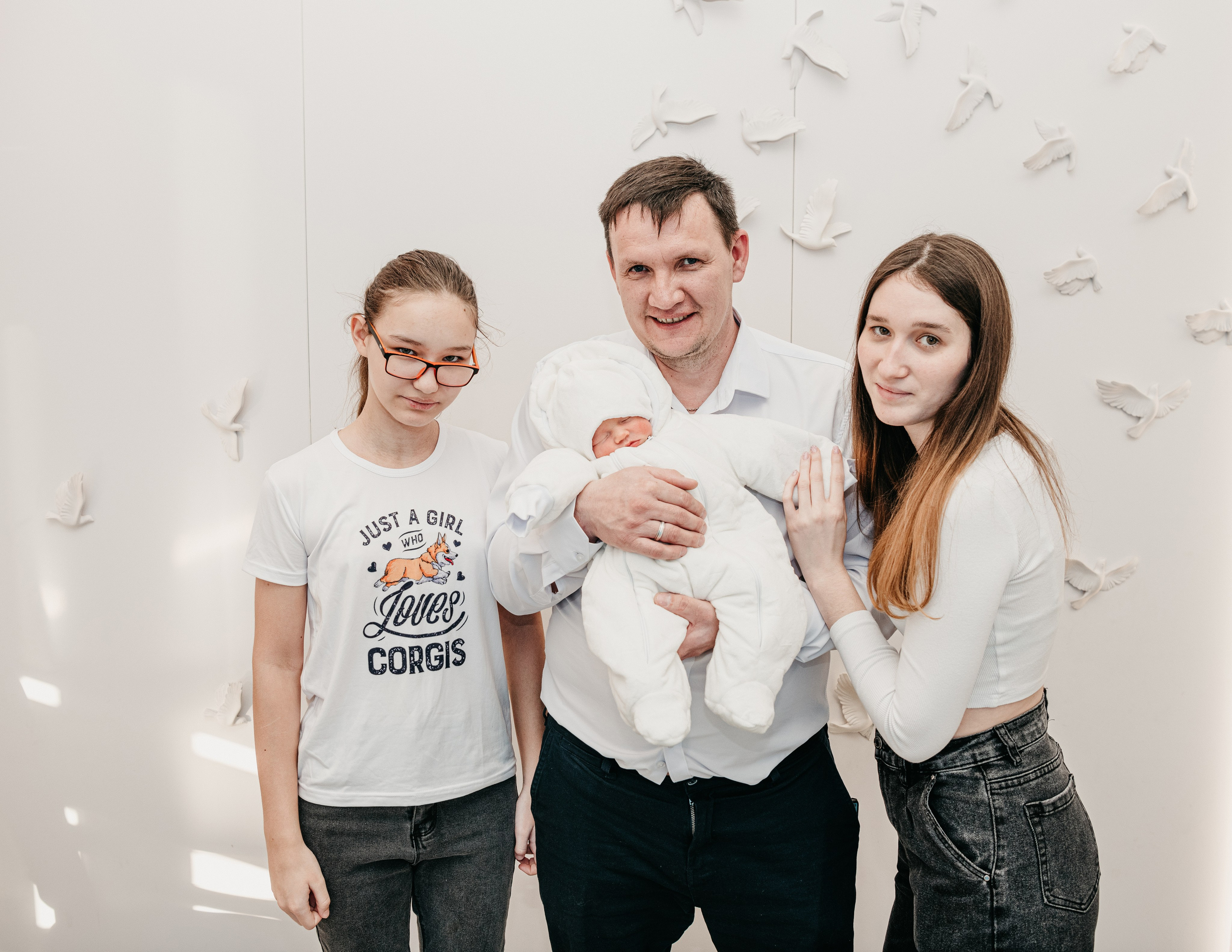 Выписка Алены. 4 роддом. Фотограф на выписку из роддома в Москве и МО