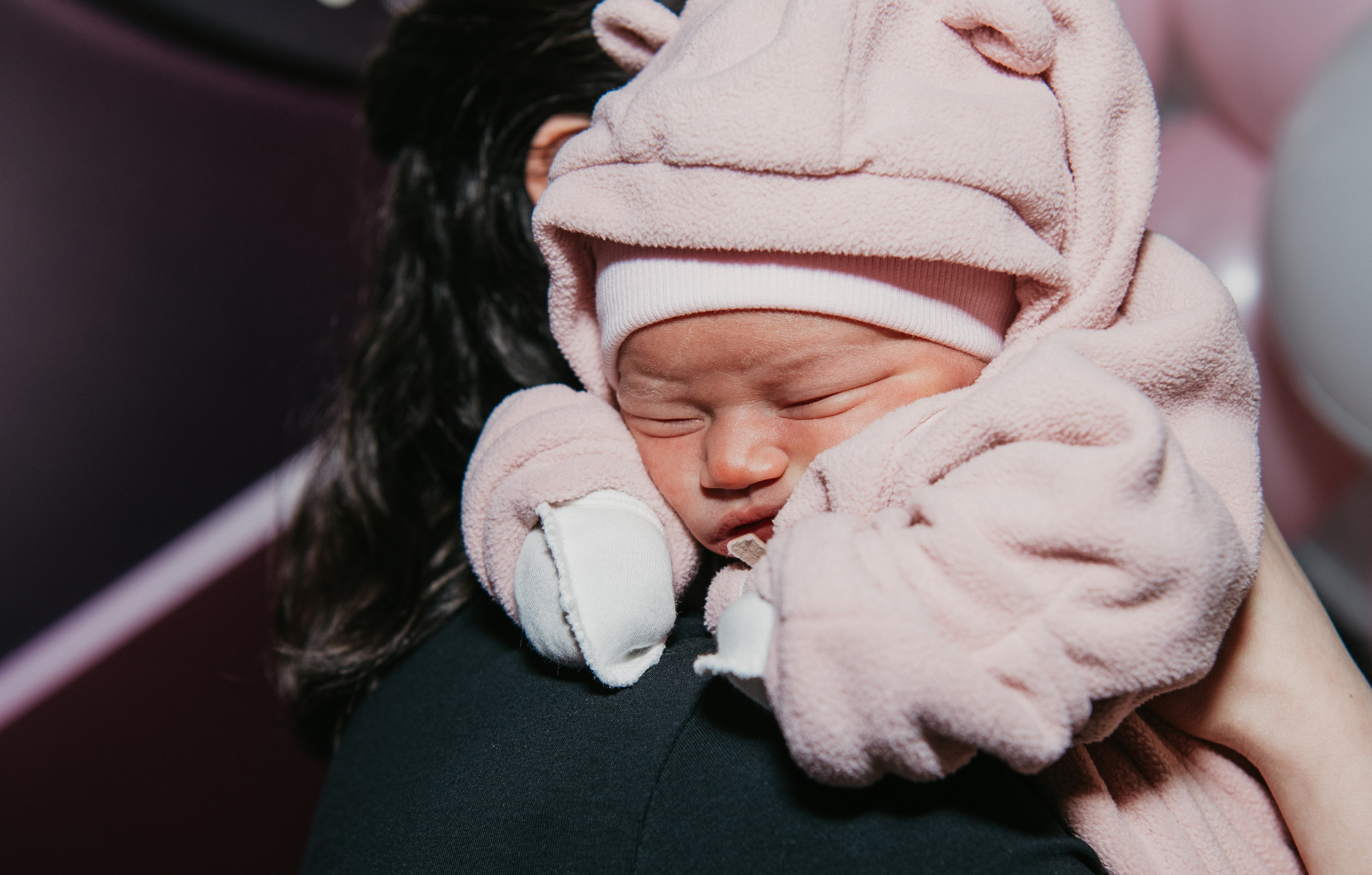Выписка Дианы. 29 роддом. Фотограф на выписку из роддома в Москве и МО
